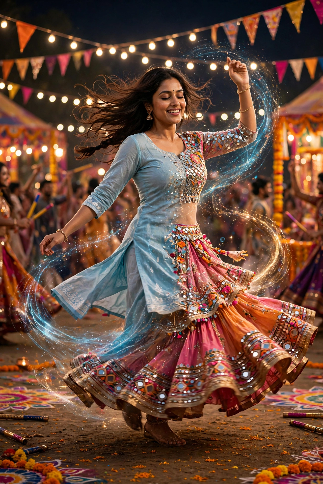 Navratri Outfit Transition Video 2
