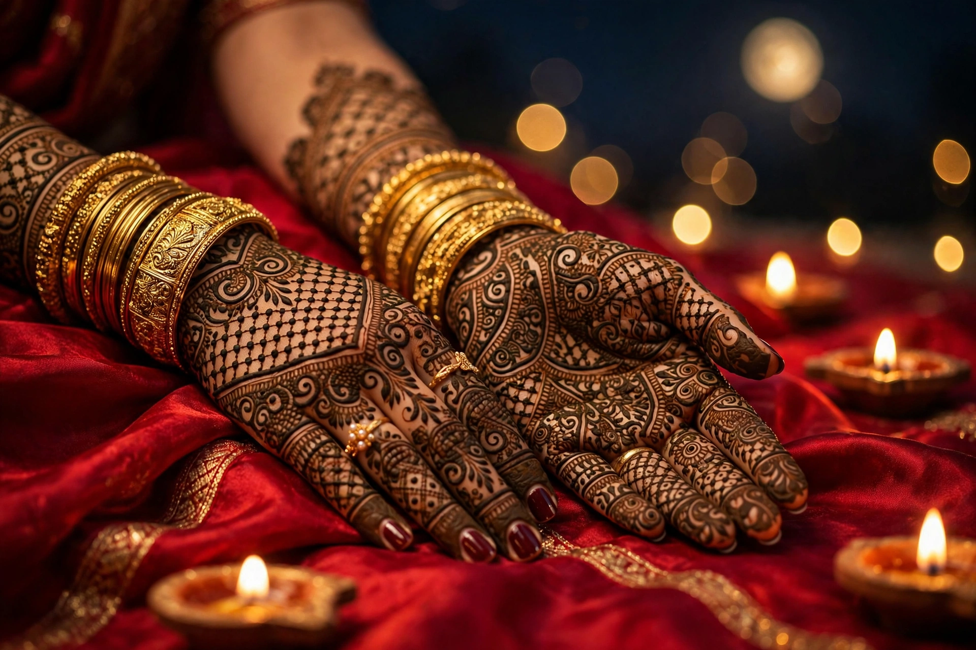 Karva Chauth Mehndi Traditional Rajasthani Mehndi 2