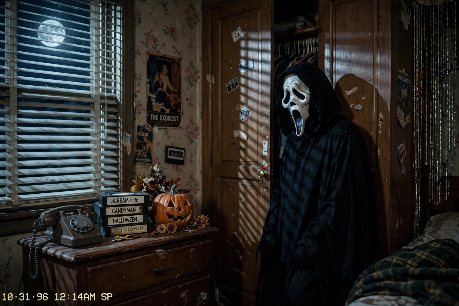 Ghostface Vintage Bedroom
