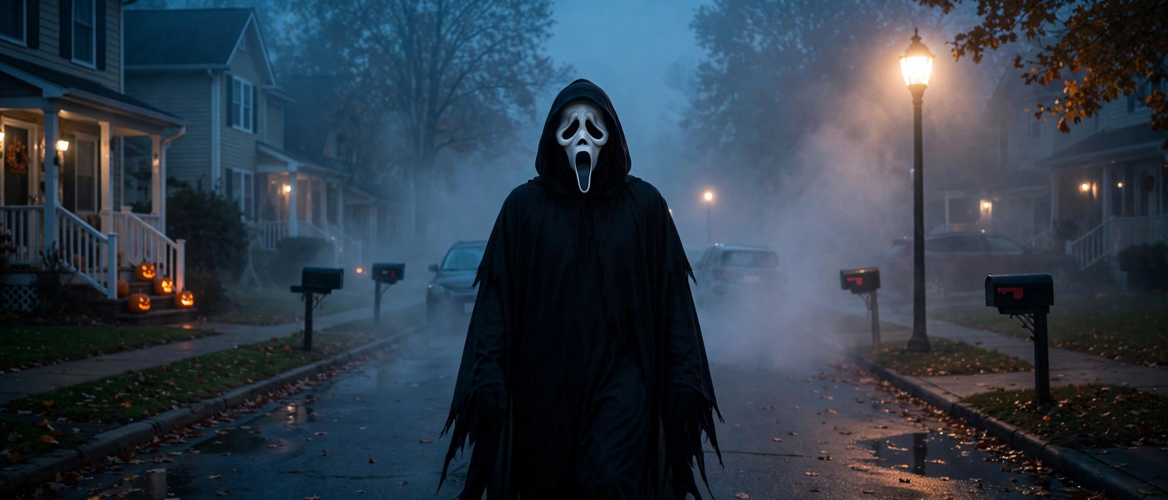 Ghostface Foggy Street