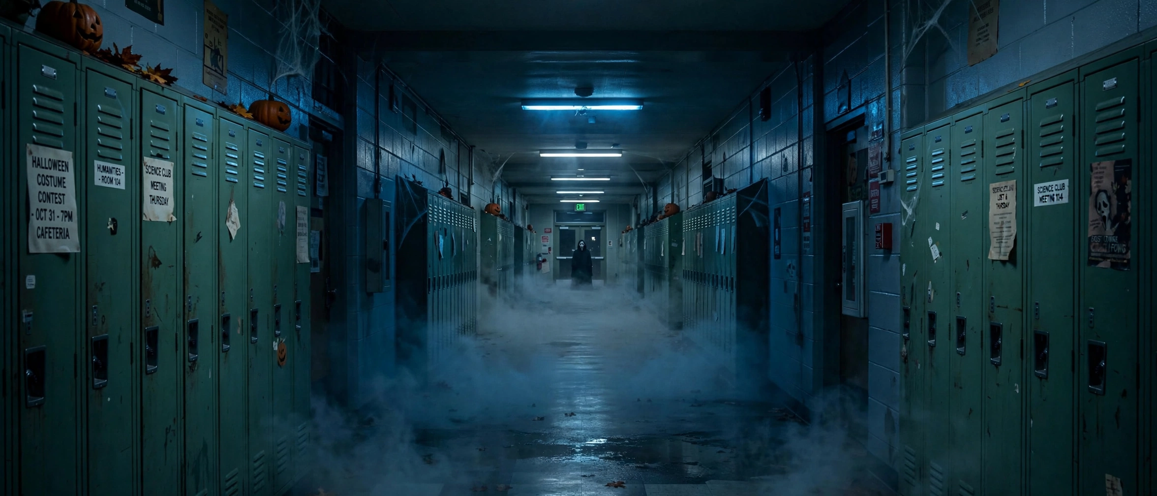 Ghostface School Hallway
