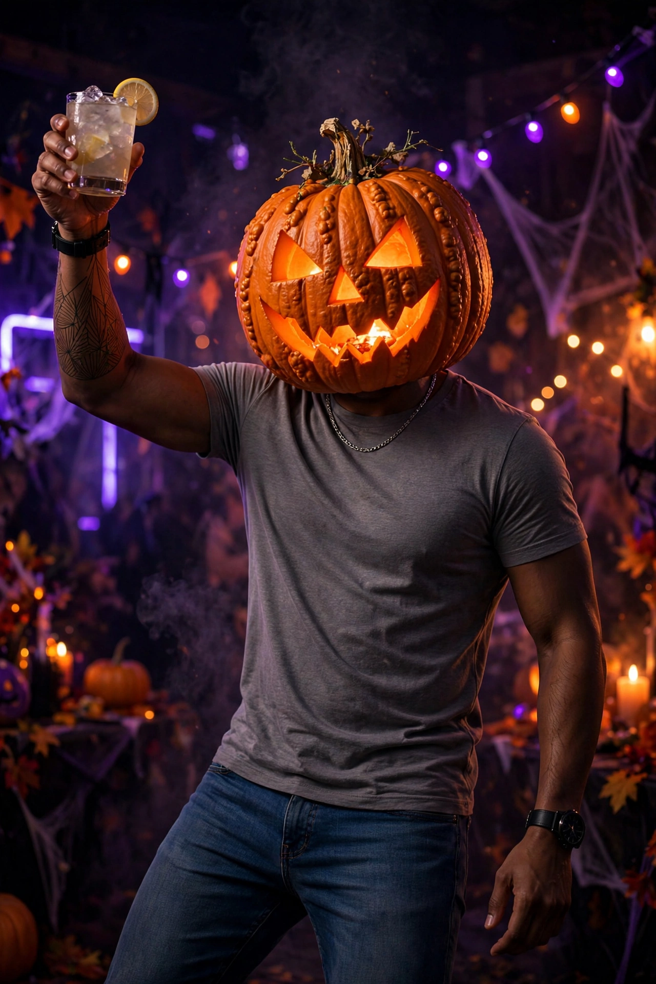 Pumpkin Head Party
