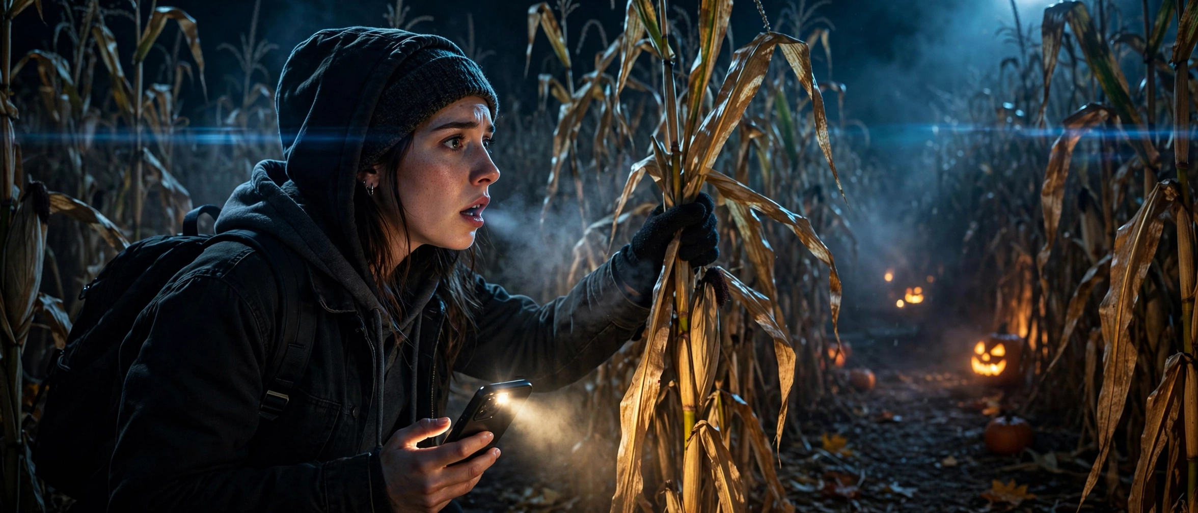 Horror Movie Corn Maze