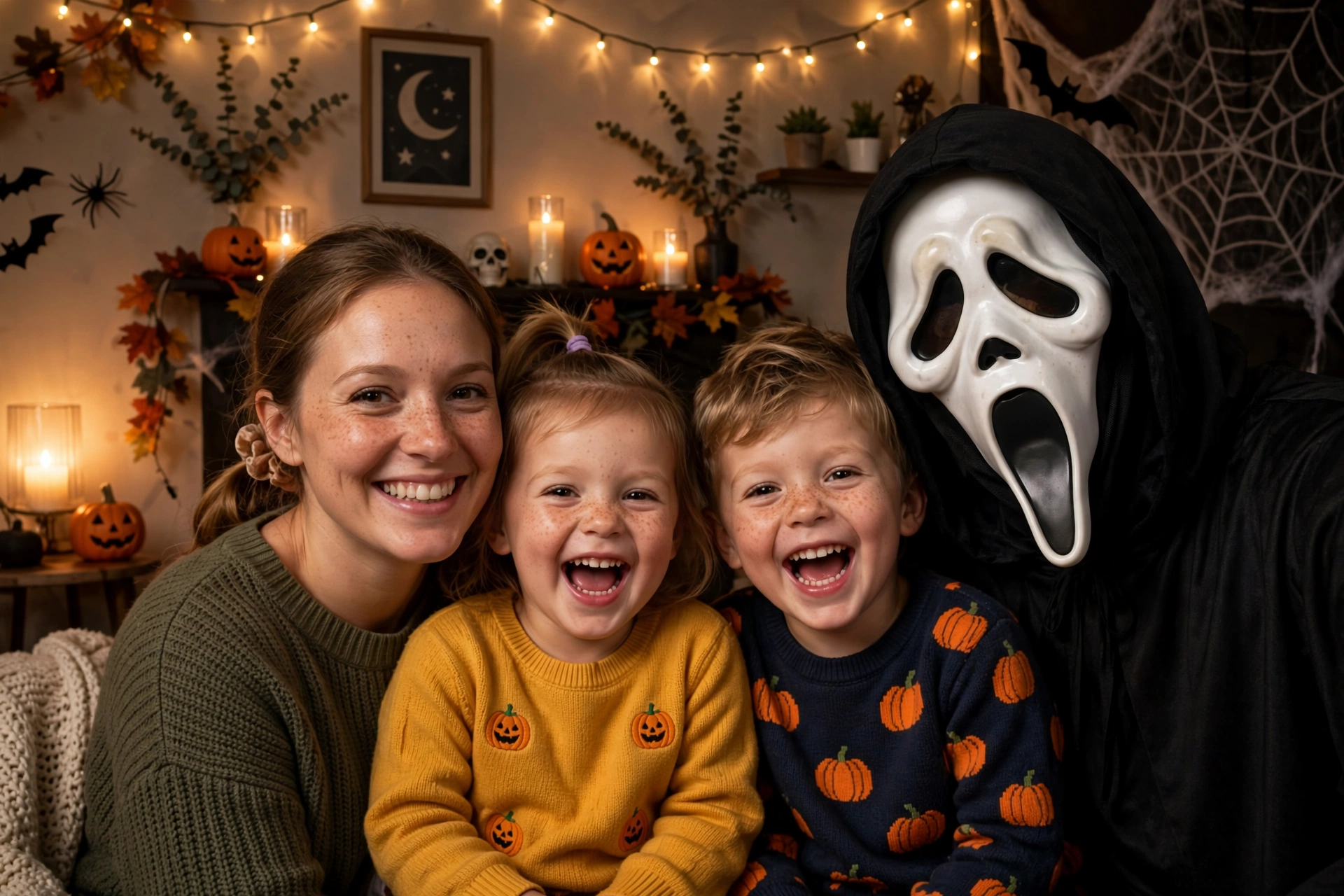 Ghostface Family Photo