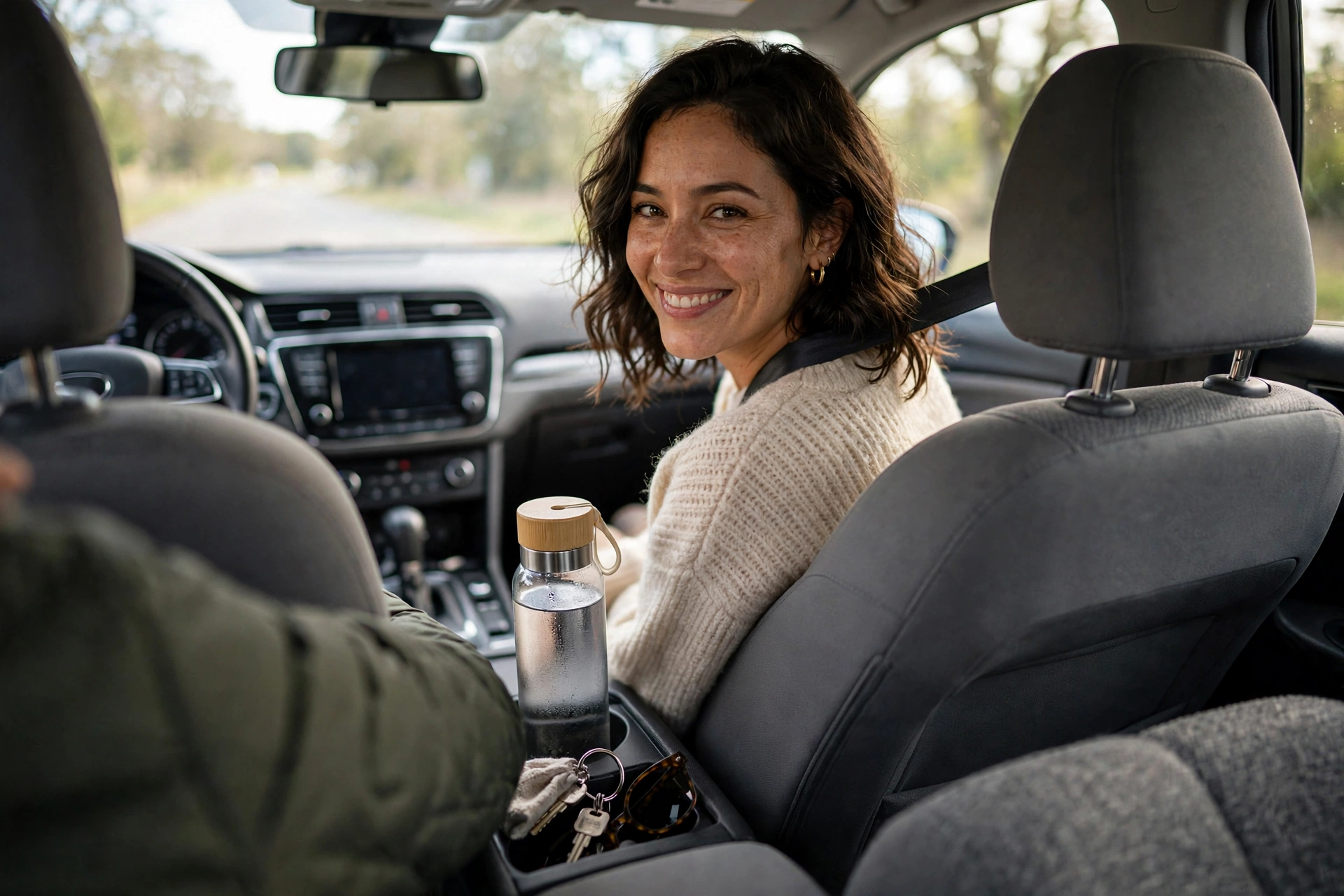 Couple POV Back Seat /couple /pov /car