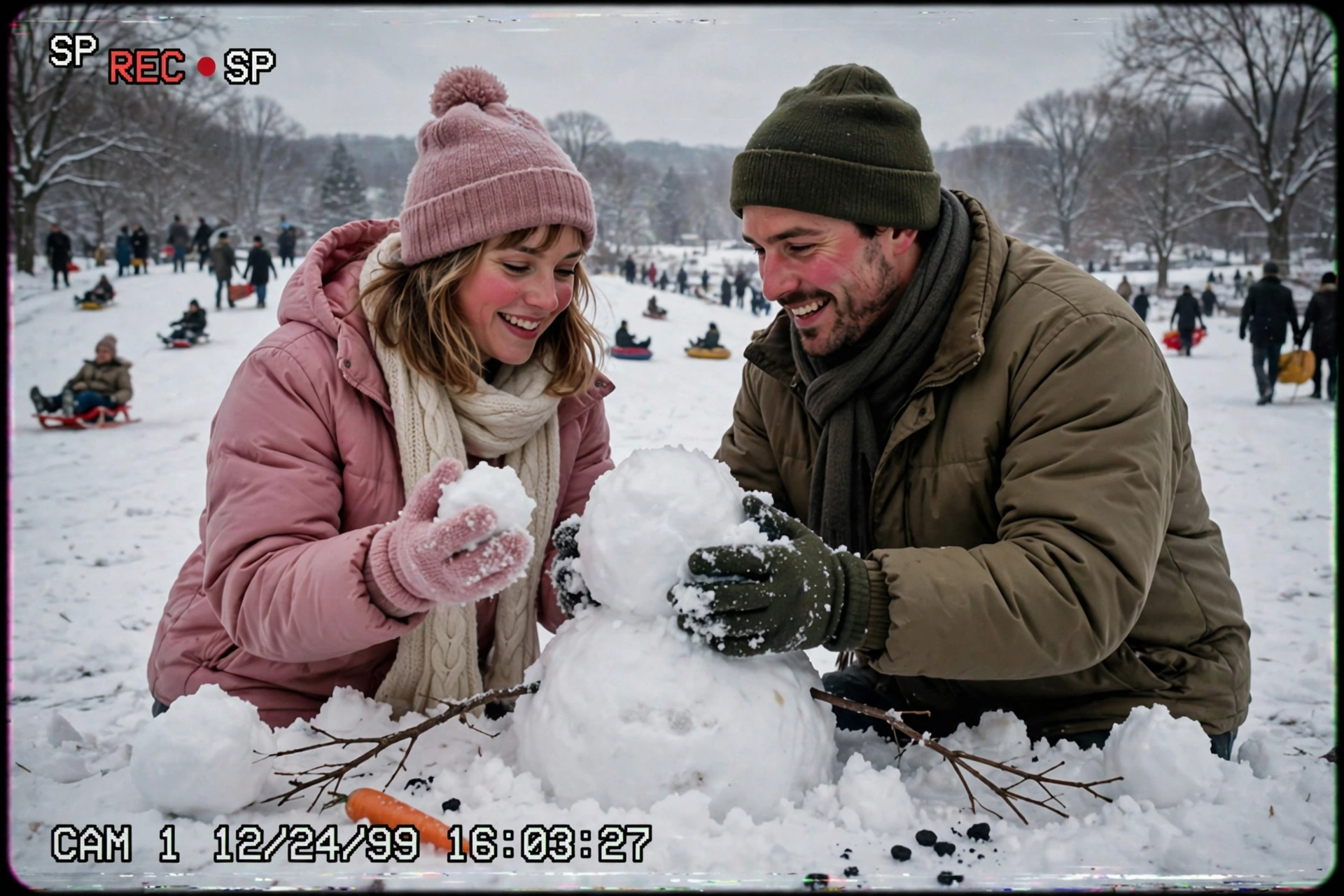 Couple VHS Snow Day /couple /vhs /snow