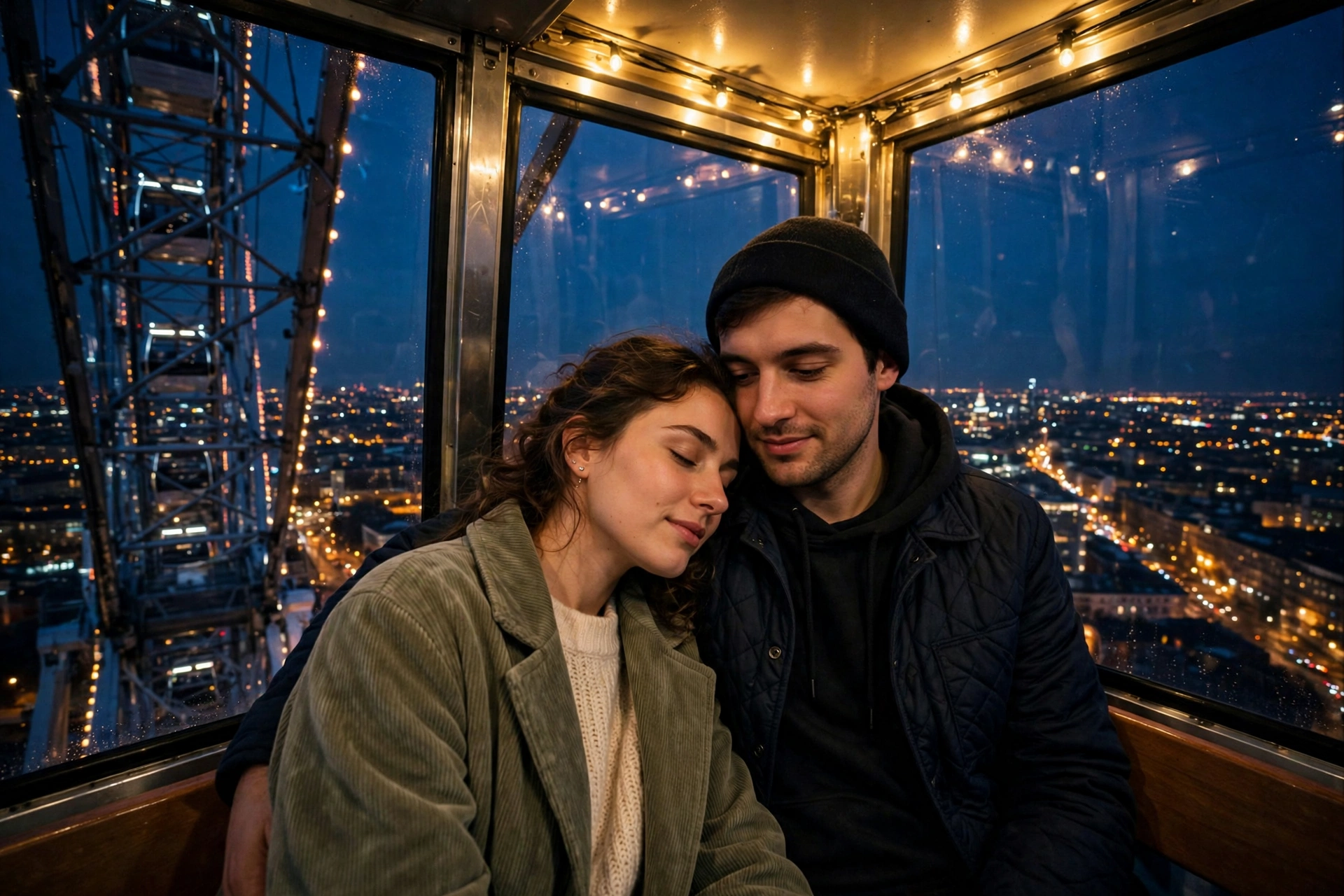Couple Date Night Ferris Wheel /couple /datenight /ferris