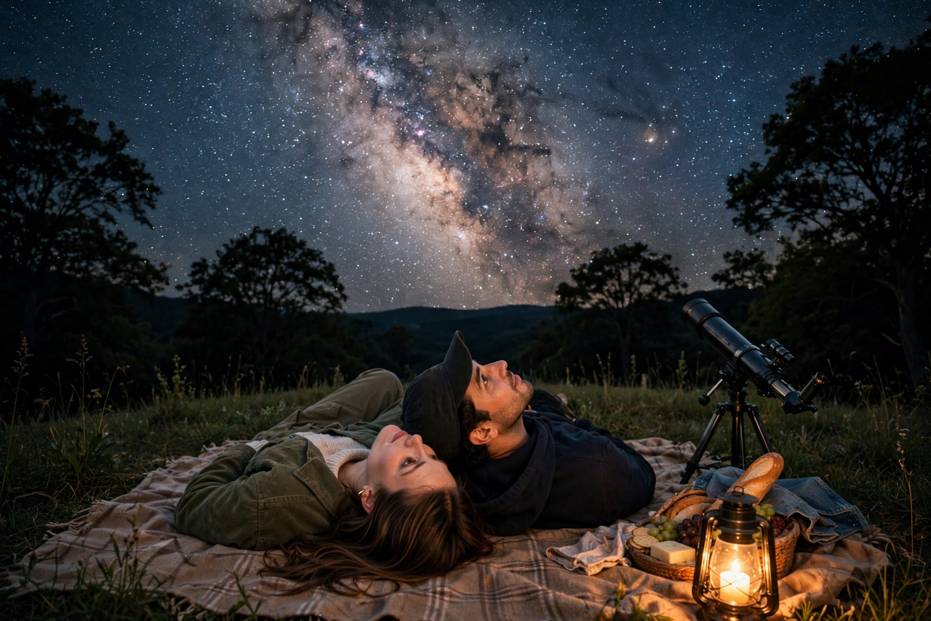 Couple Date Night Stargazing /couple /datenight /stars