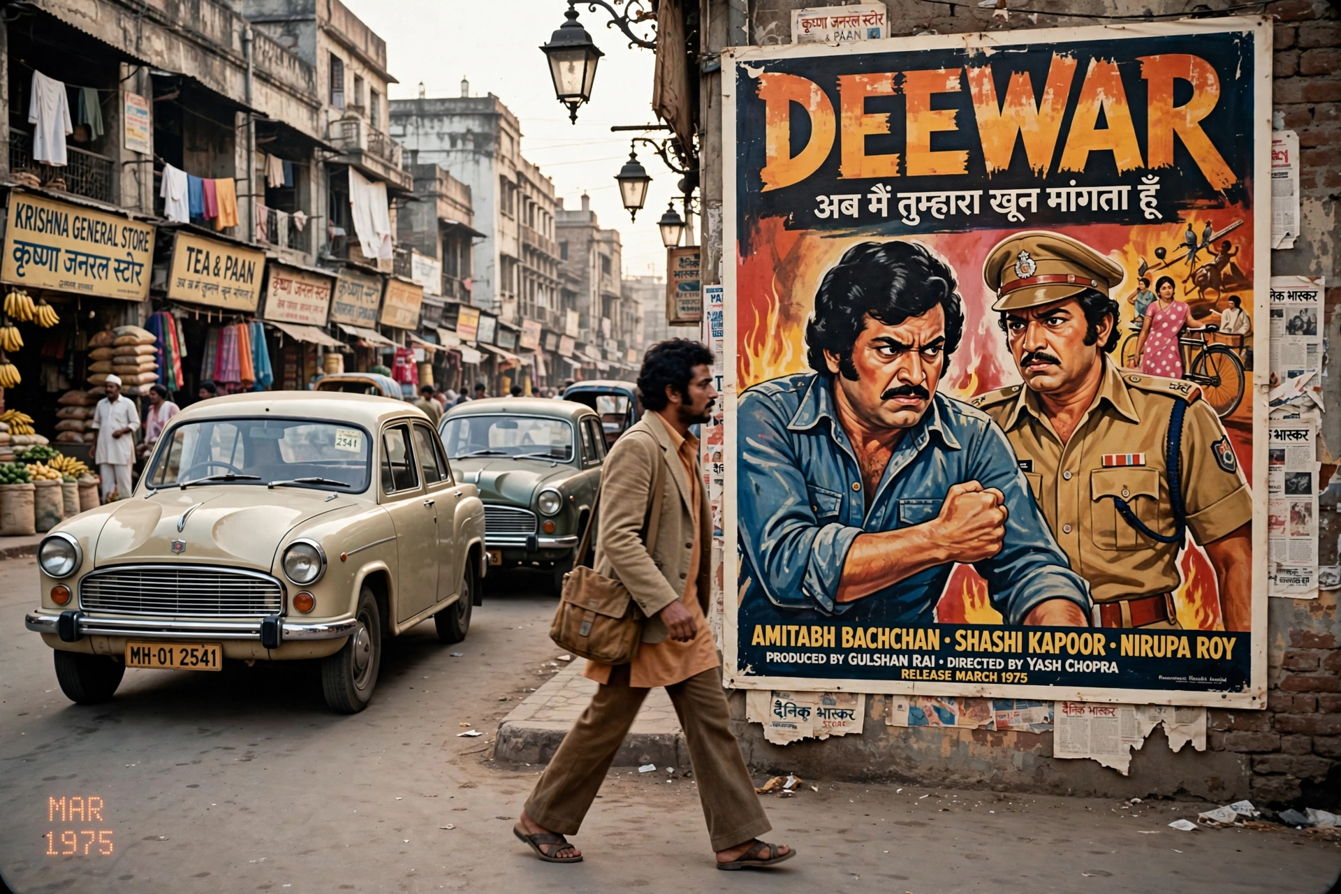 1970s Bollywood Street