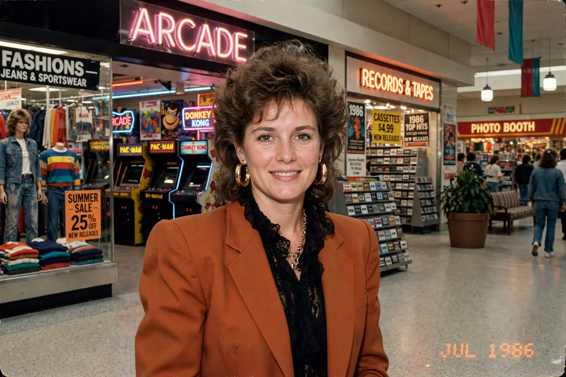 1980s Mall Portrait