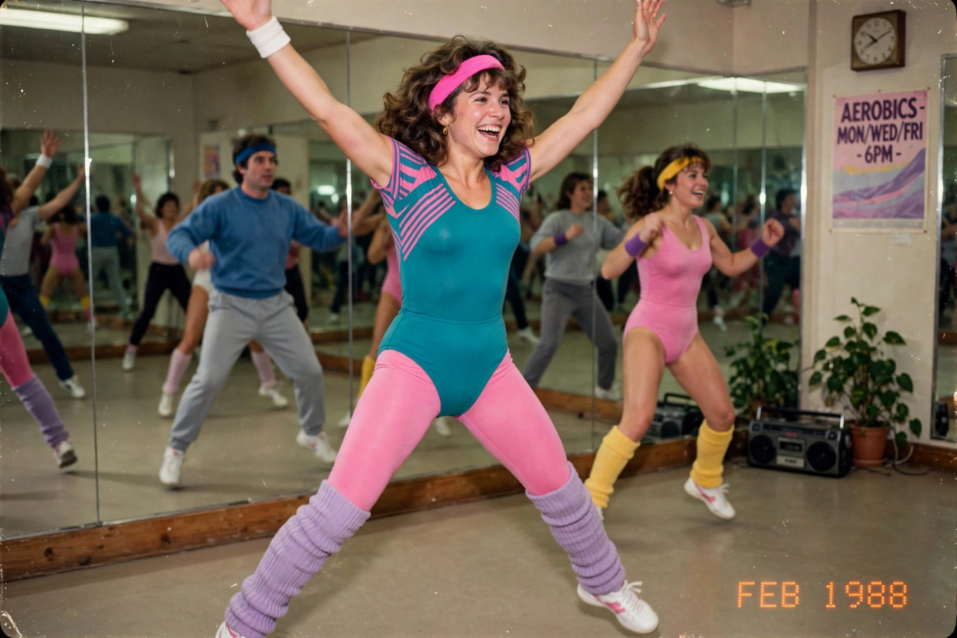 1980s Aerobics Studio