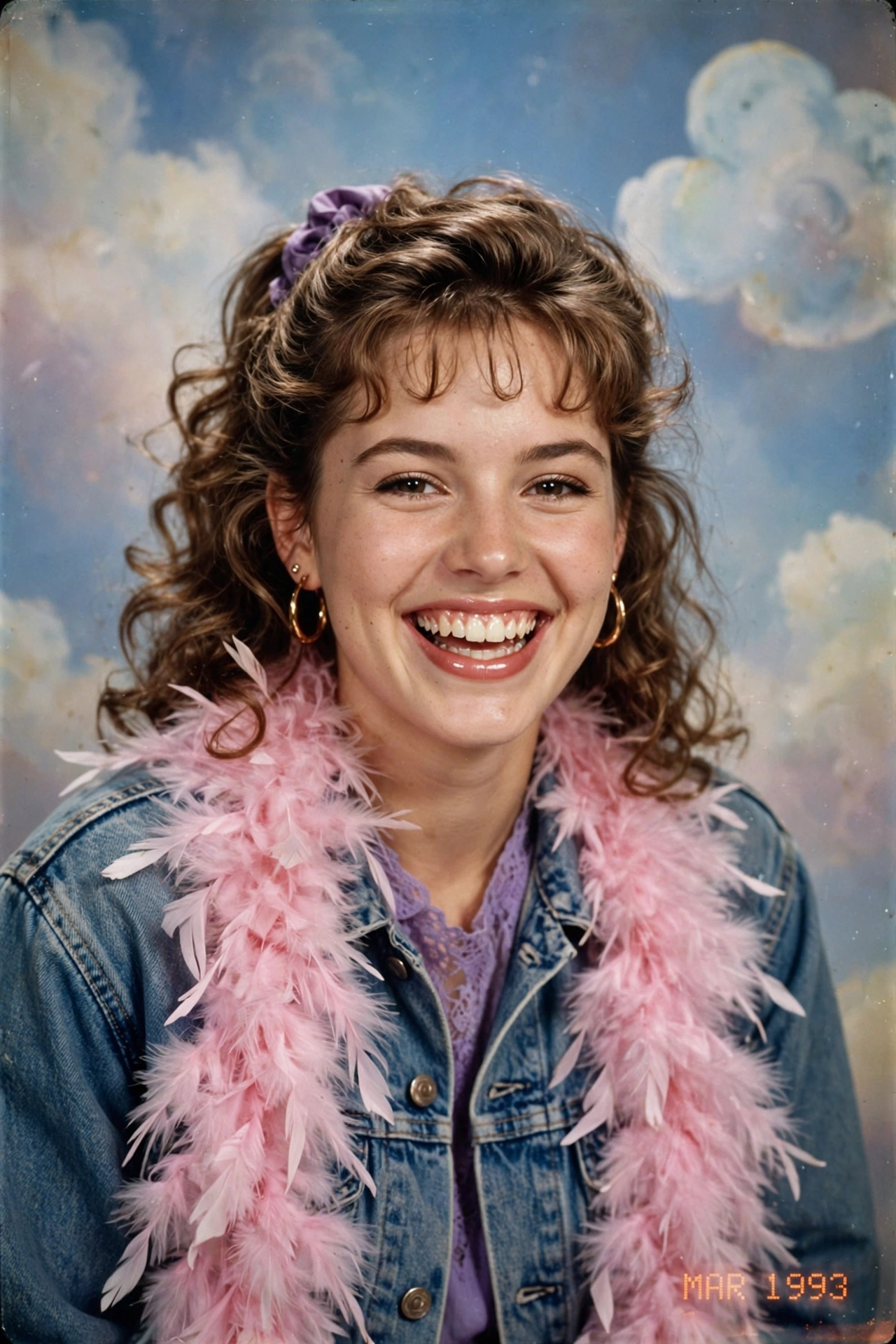 90s Mall Glamour Shot