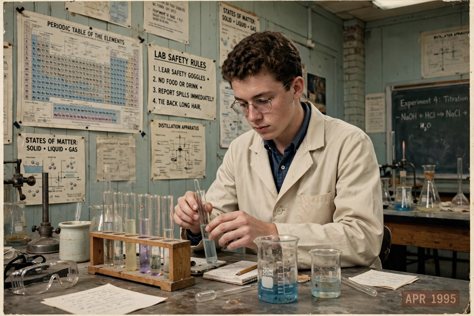 Science Lab Portrait