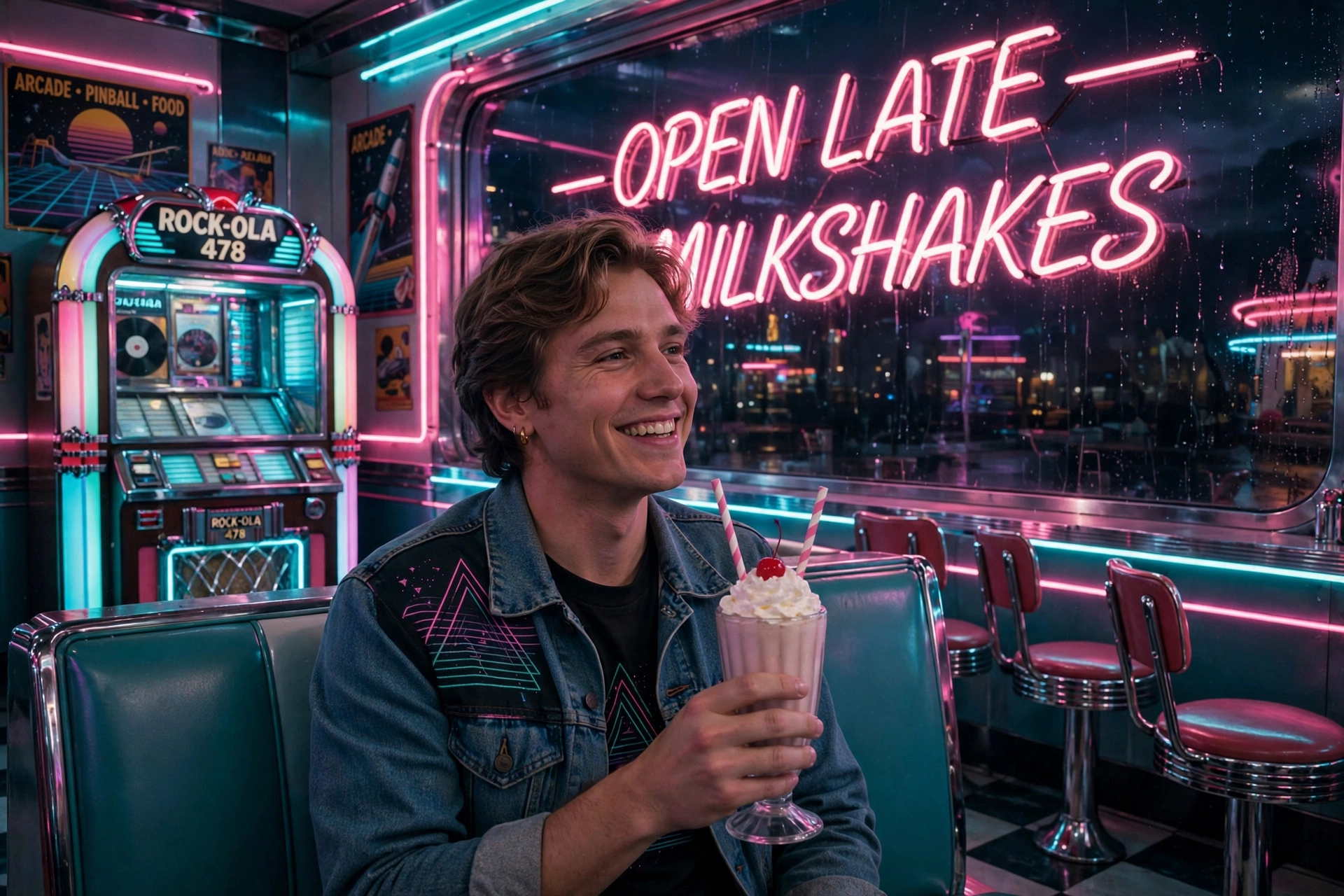 80s Diner Neon