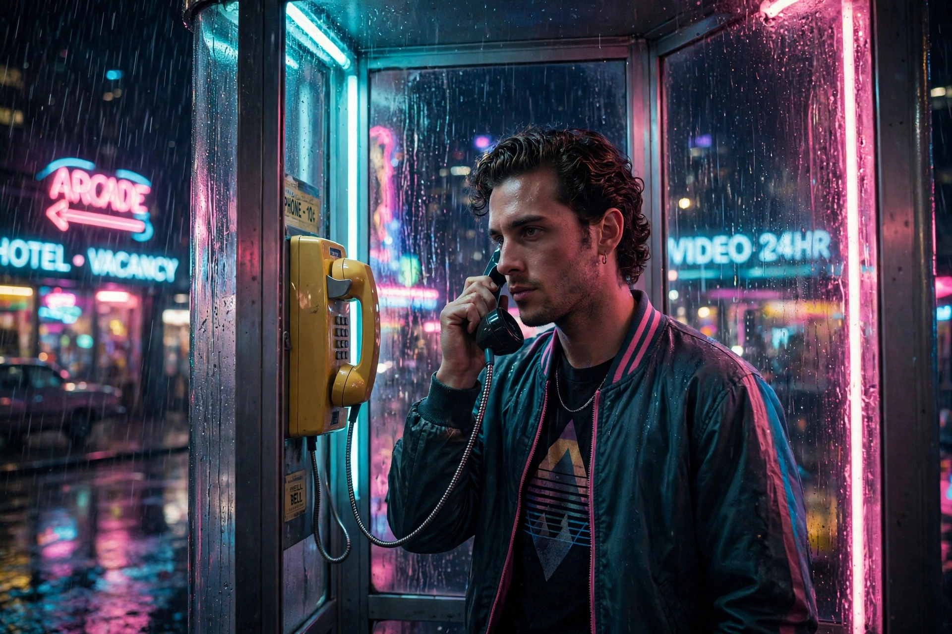 80s Phone Booth