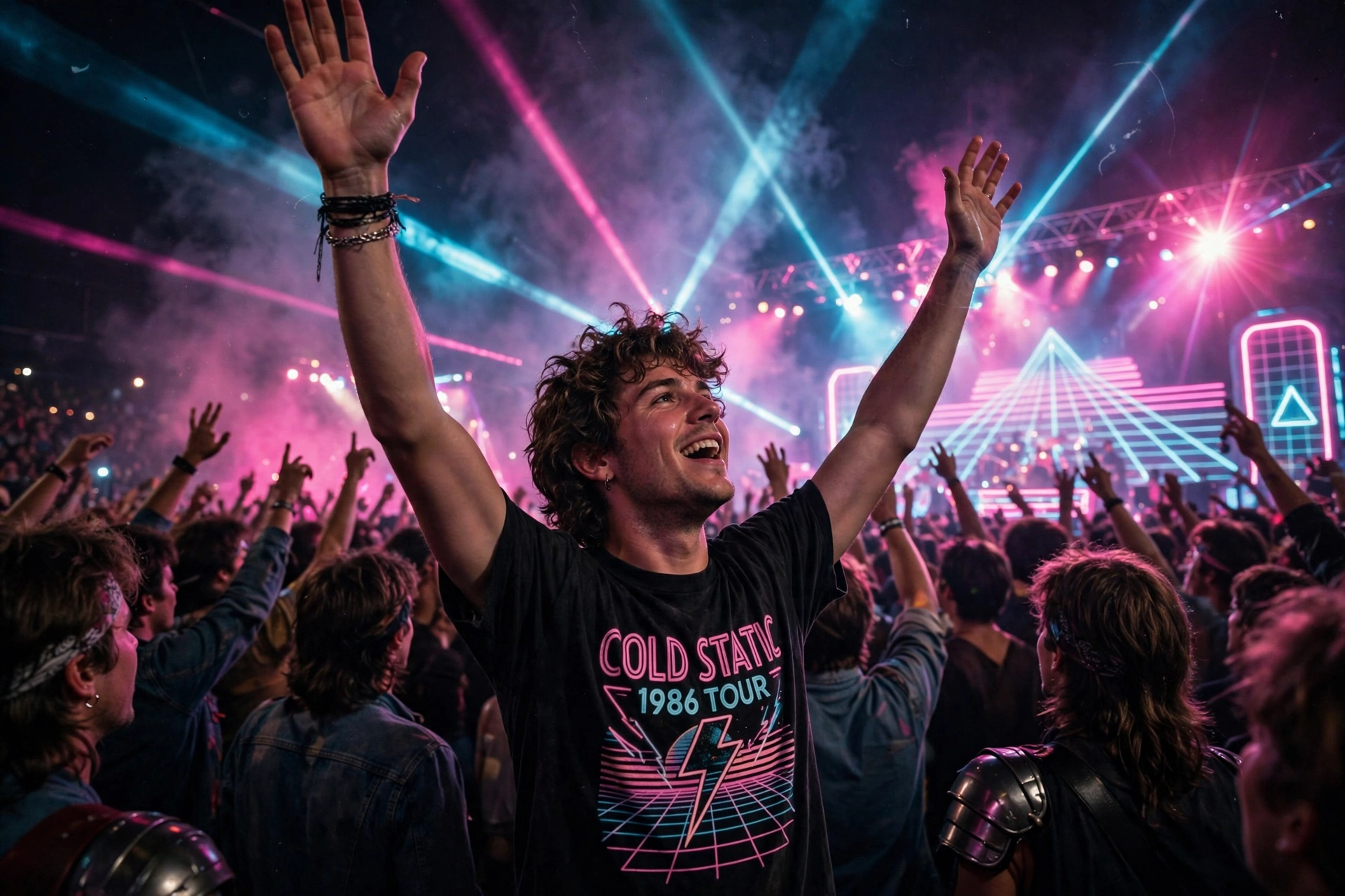 80s Concert Neon