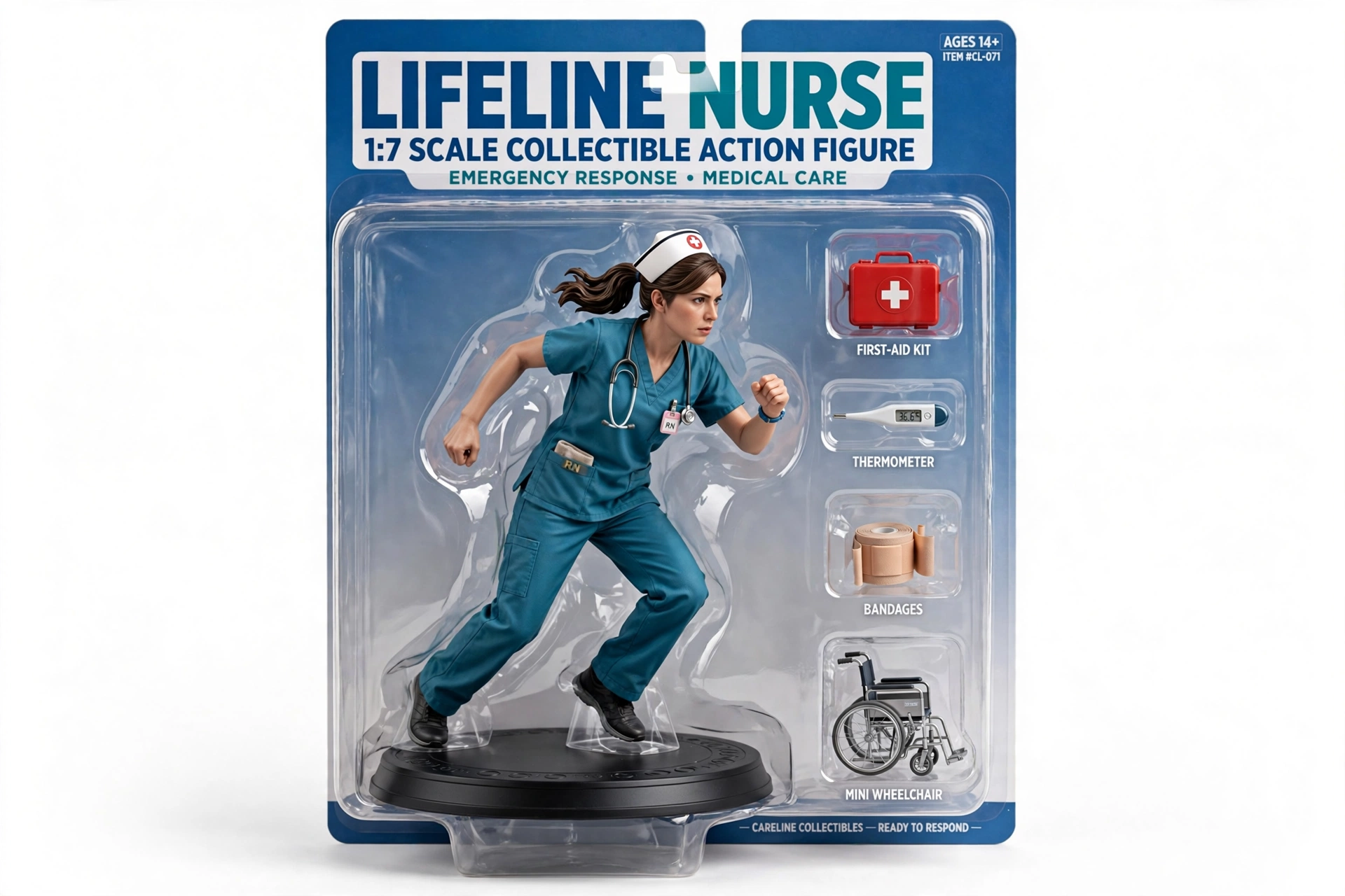 Nurse Care Figurine Box