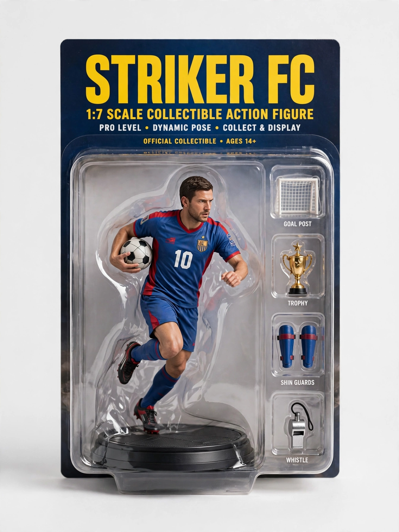 Footballer Star Figurine Box