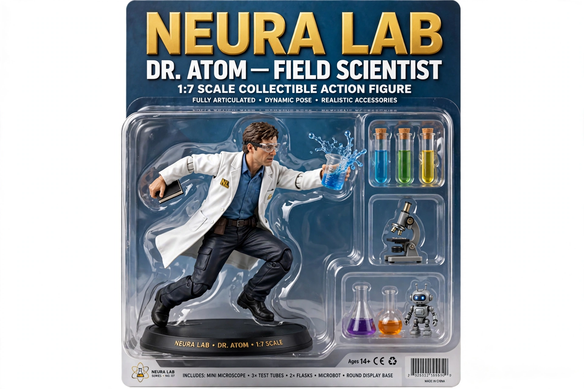 Scientist Lab Figurine Box