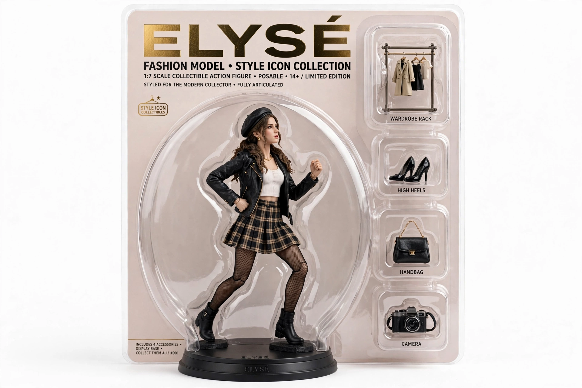 Fashion Model Figurine Box