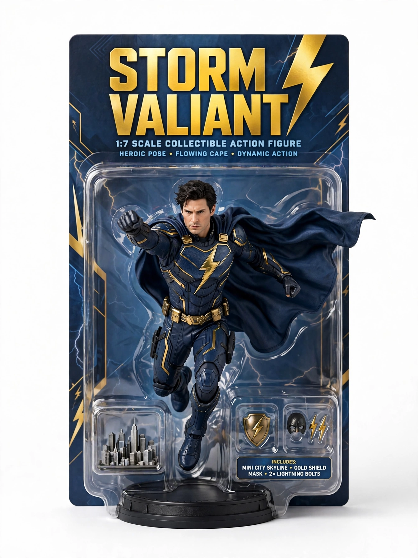 Superhero Cape Figurine Box