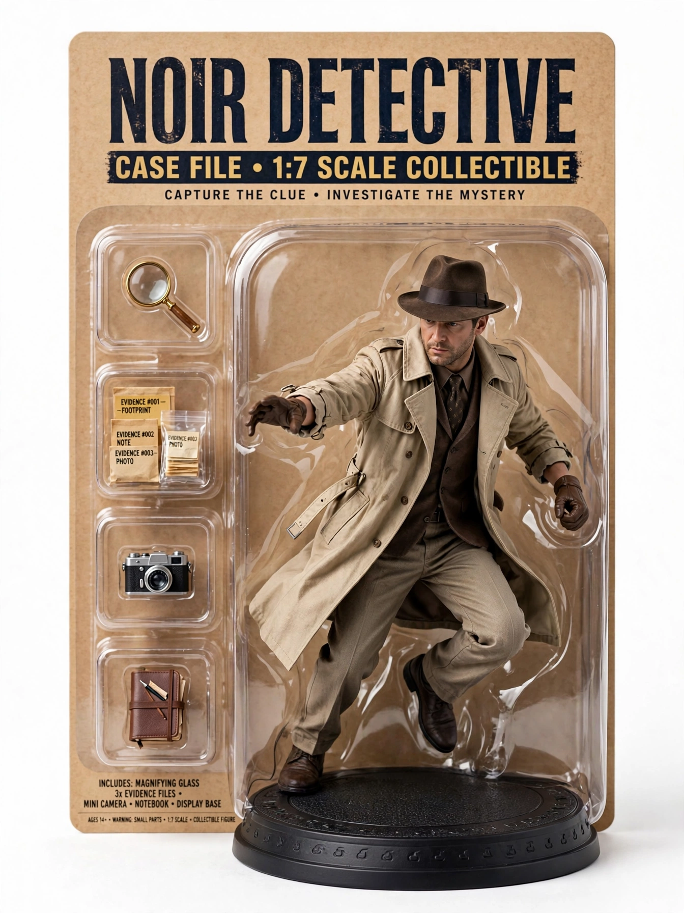 Detective Noir Figurine Box