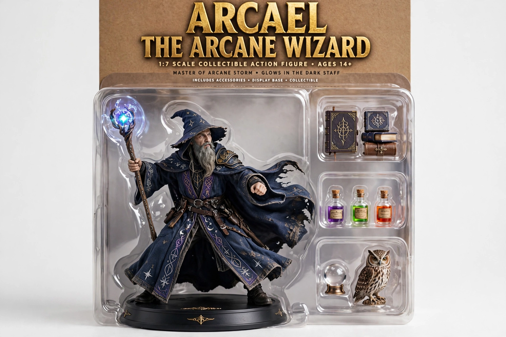 Wizard Magic Figurine Box
