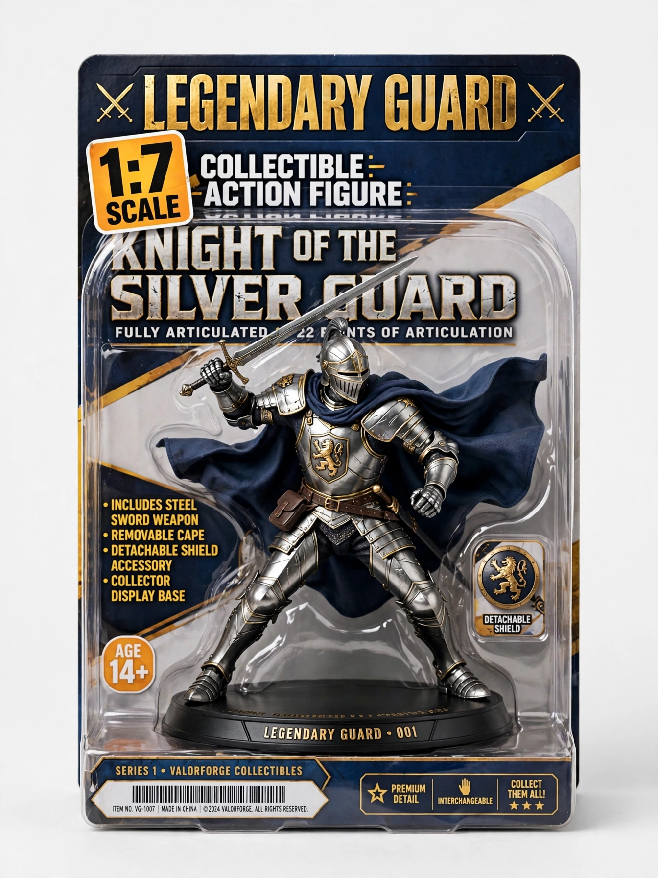 Knight Medieval Figurine Box