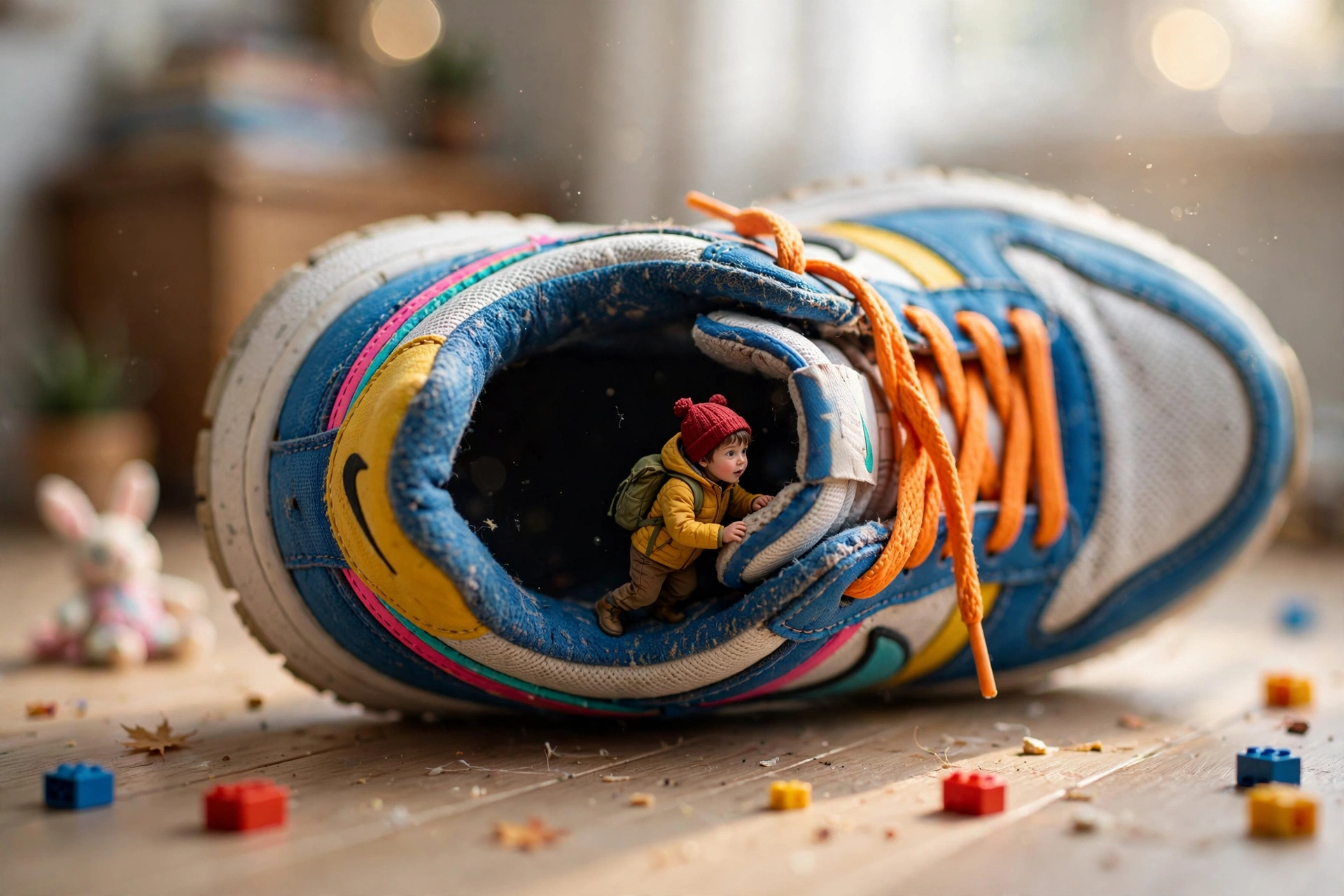 Tiny Person in a Shoe