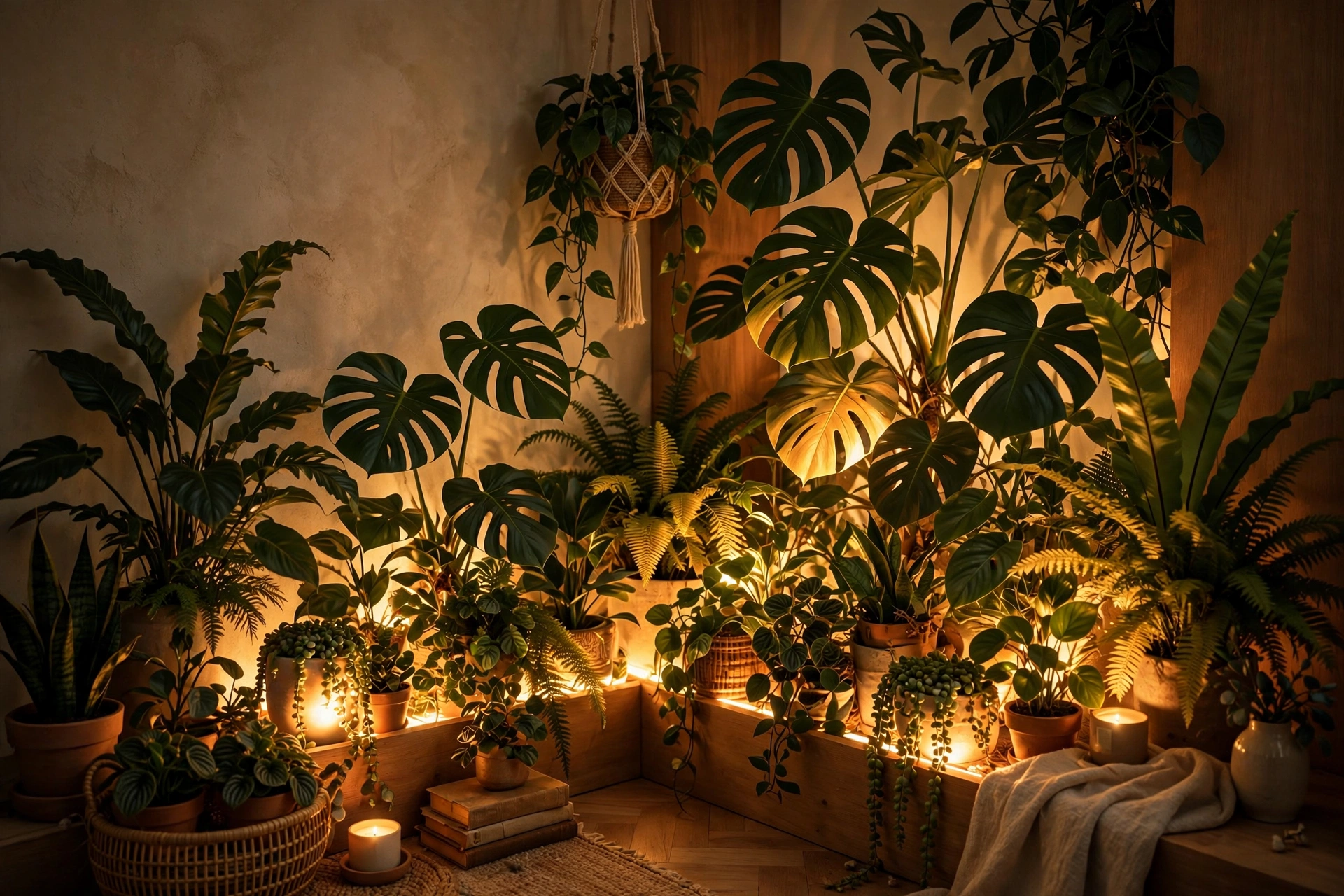 Plant Corner LED Jungle
