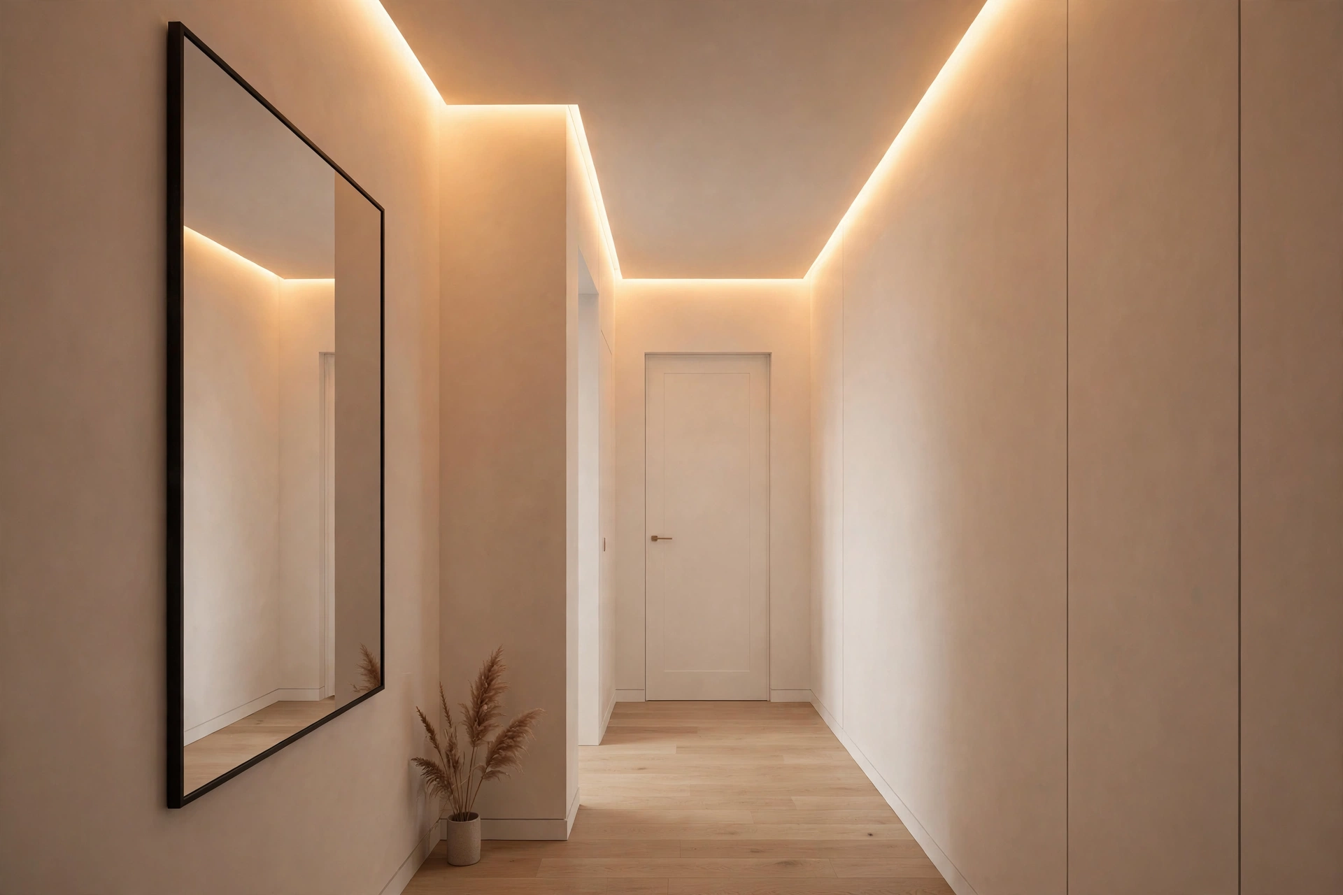Minimalist Hallway LED