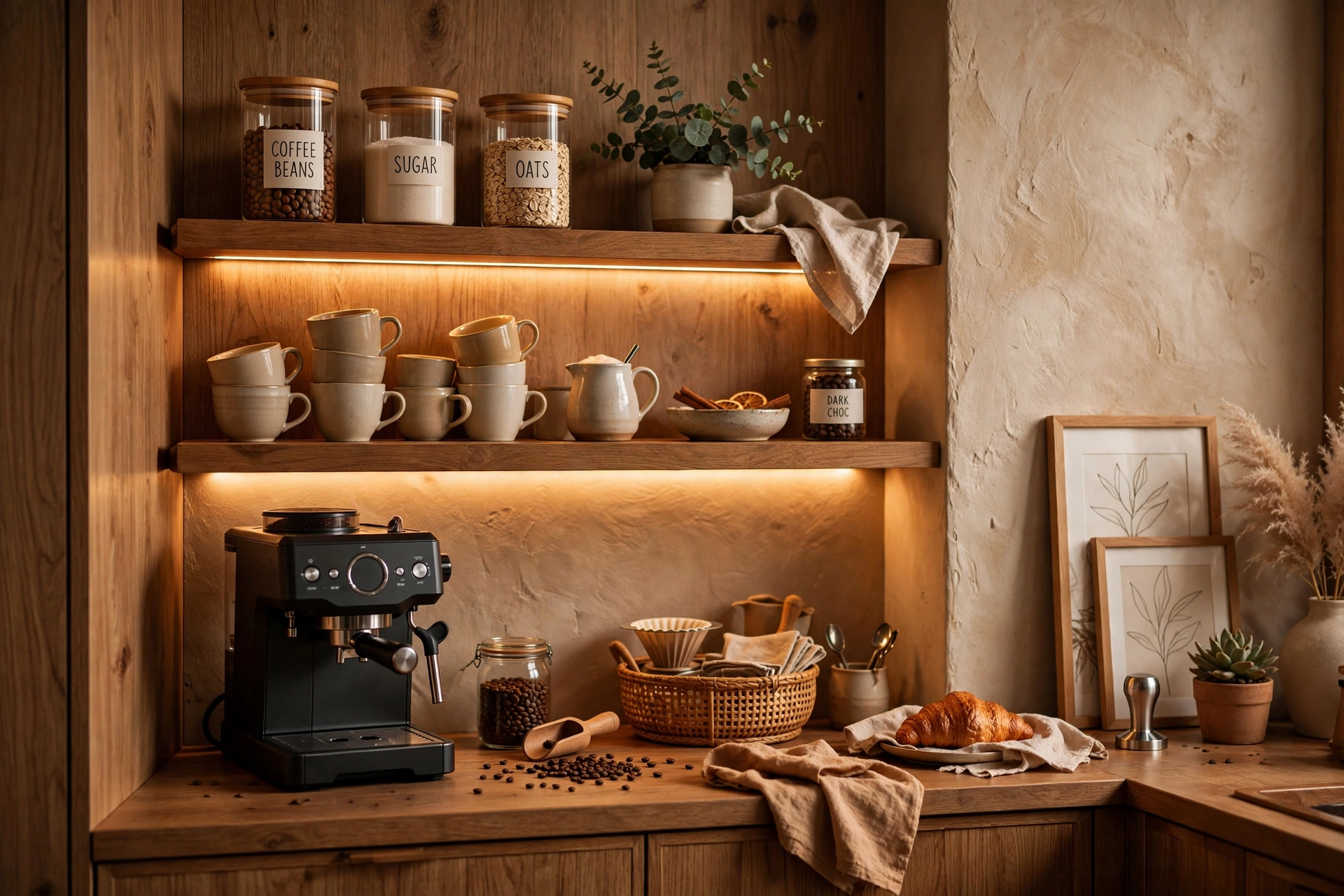 Coffee Bar LED Corner