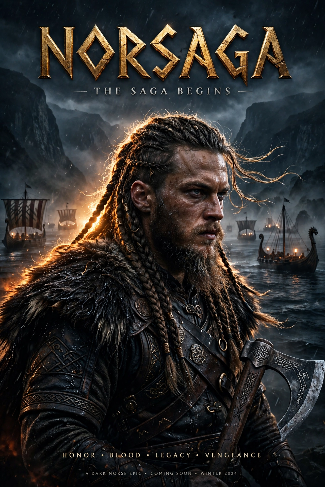 Viking Raid Poster