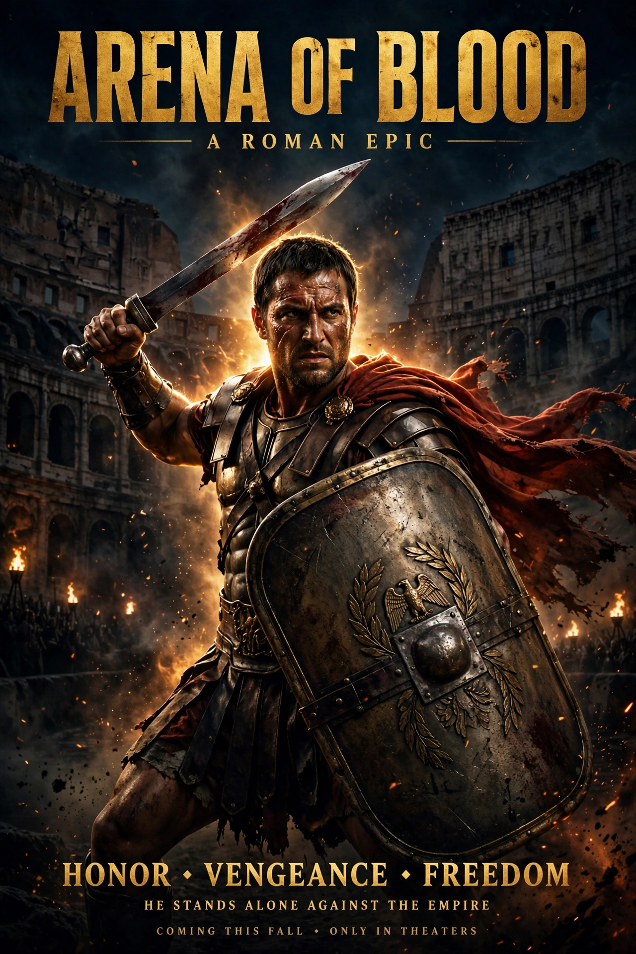 Gladiator Arena Poster