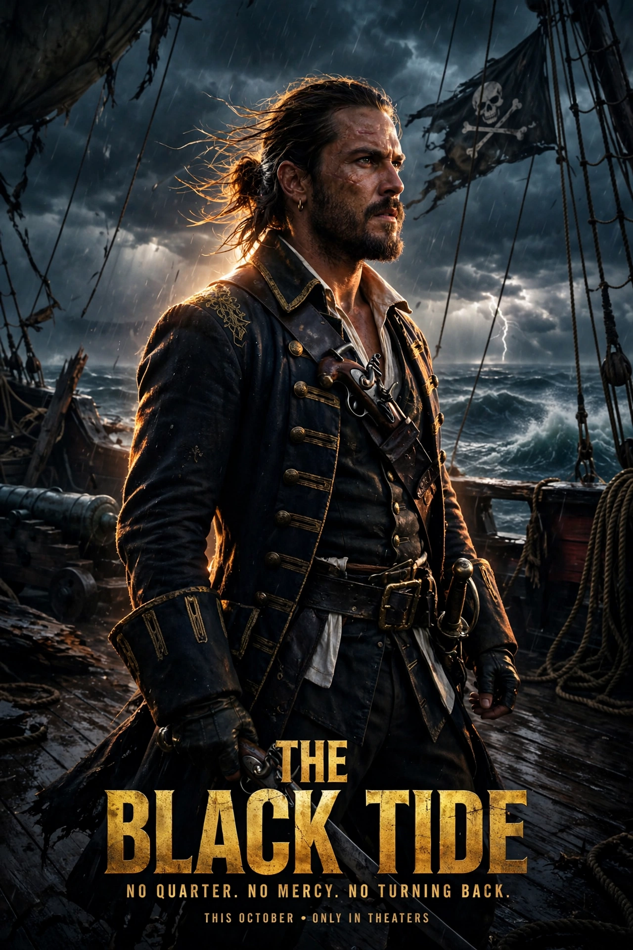 Pirate Captain Poster