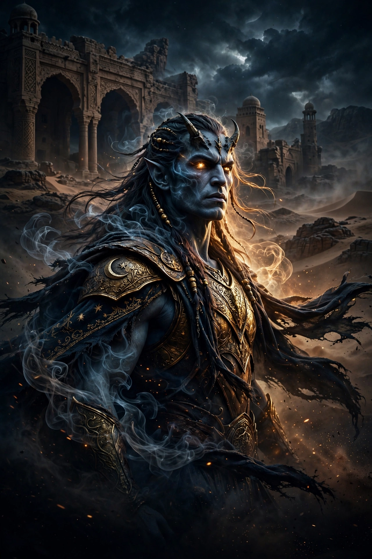 Desert Djinn Poster