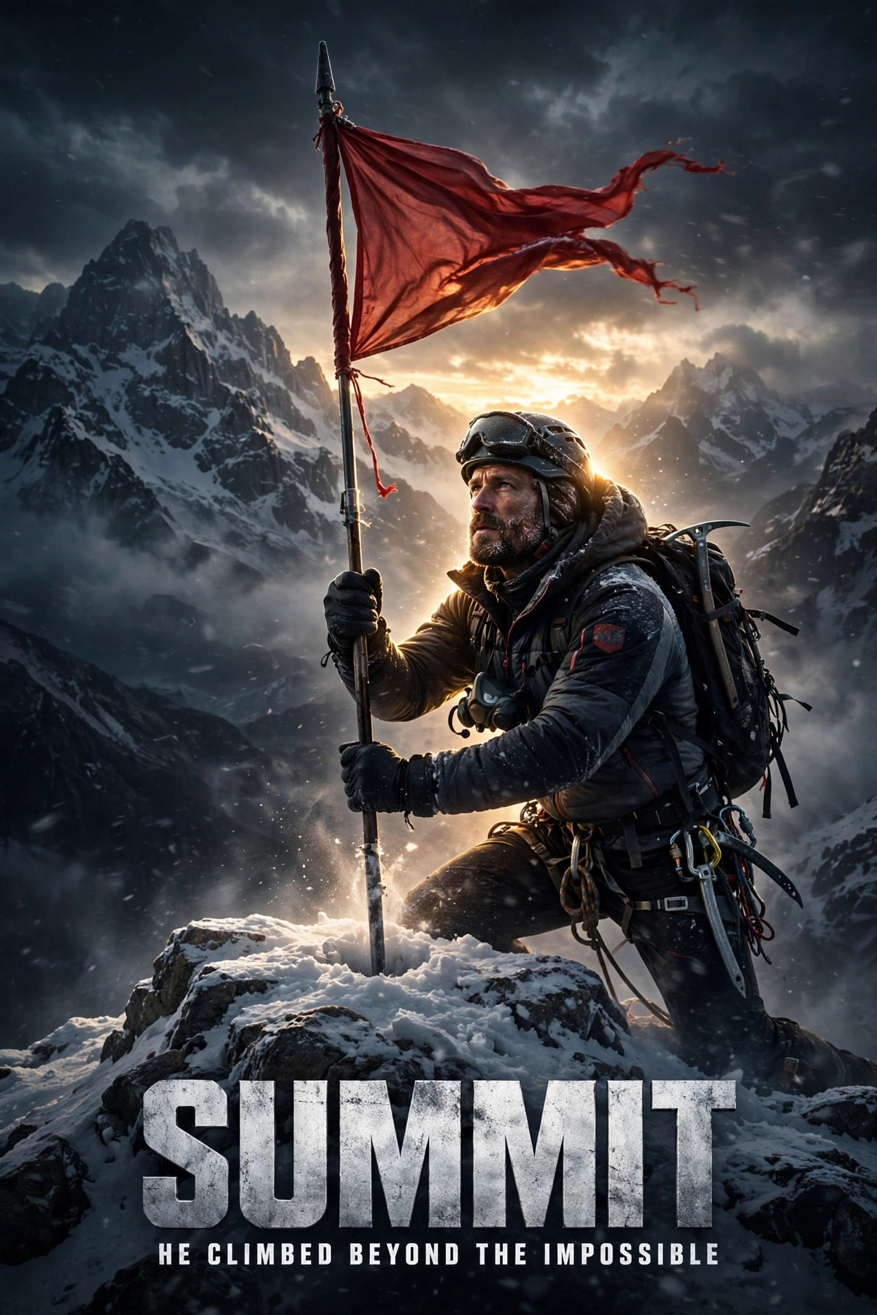 Mountaineer Summit Poster