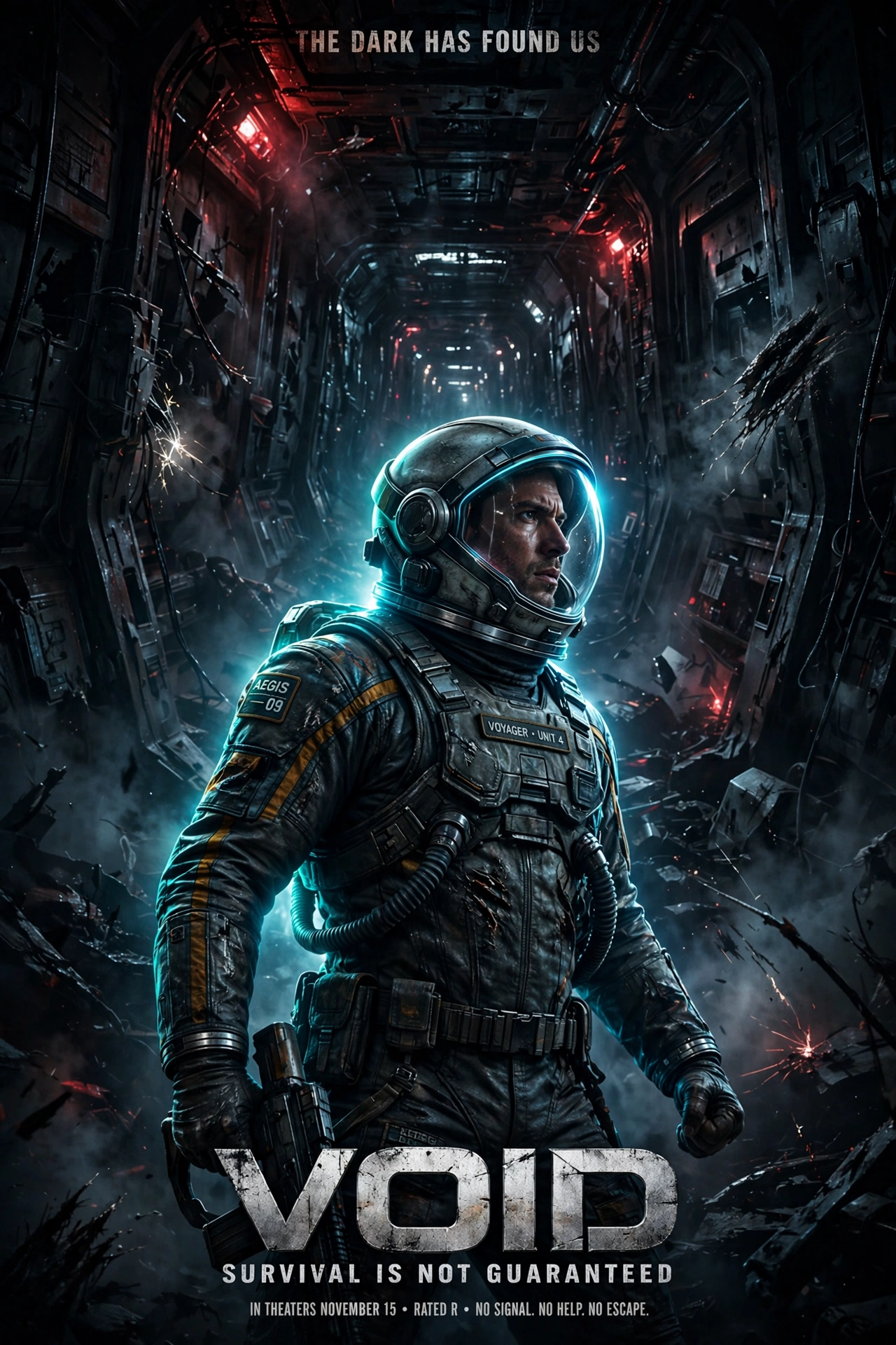Deep Space Terror Poster