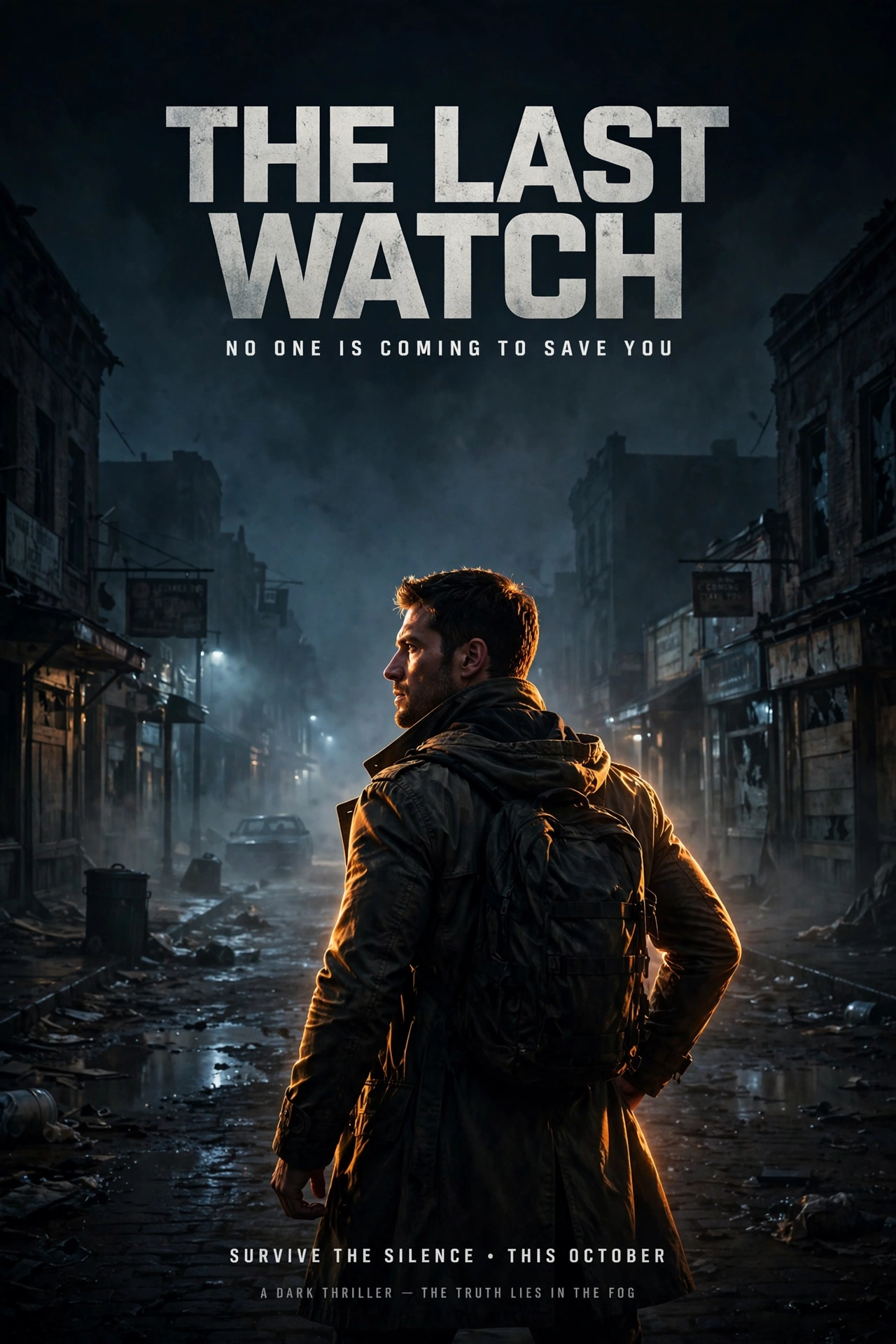 Deserted Town Poster