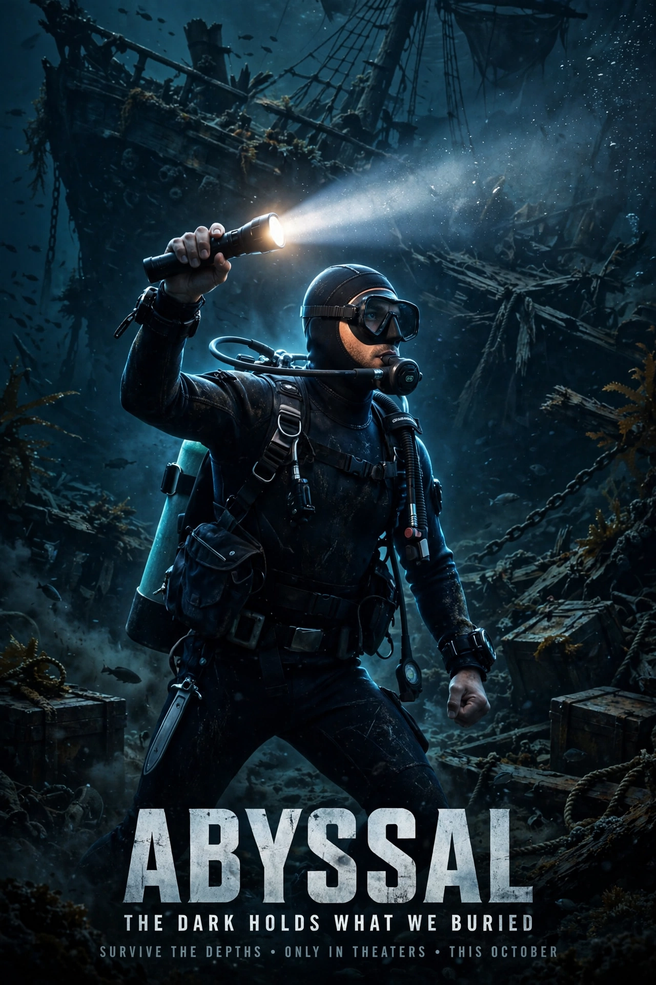 Underwater Wreck Poster