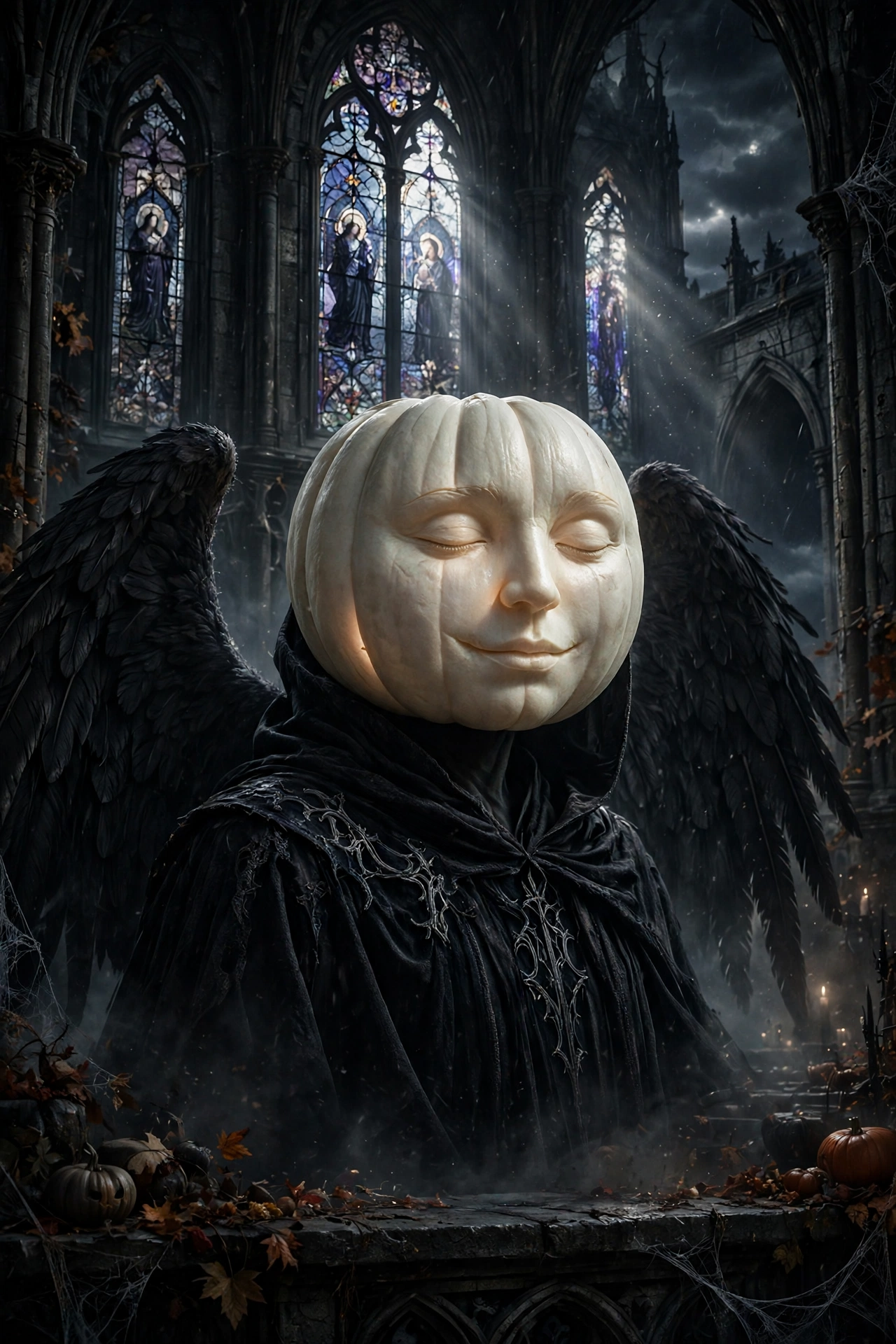 Pumpkin Head Dark Angel
