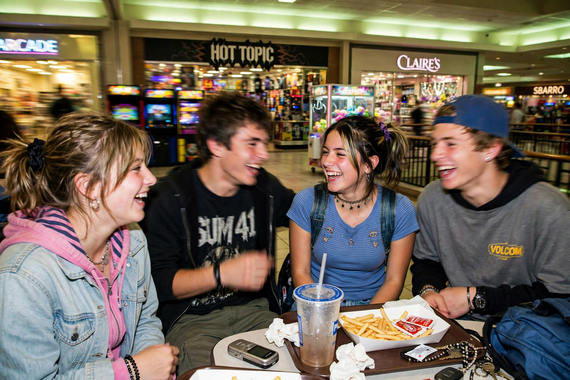 Retro Flash Mall Hangout