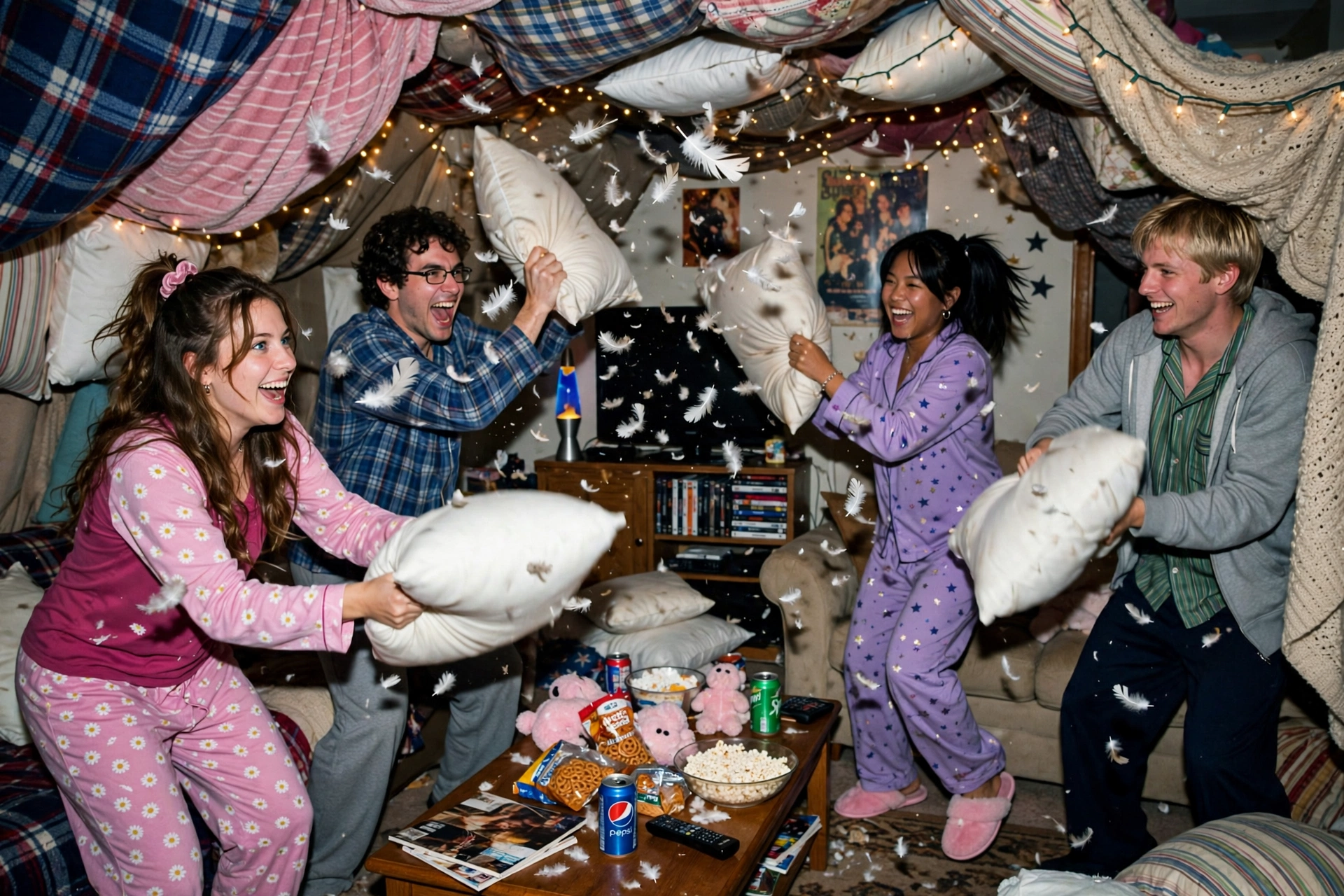 Retro Flash Pajama Party