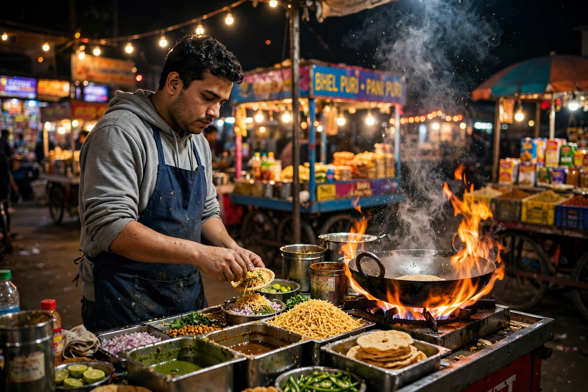 Retro Flash Street Food Night