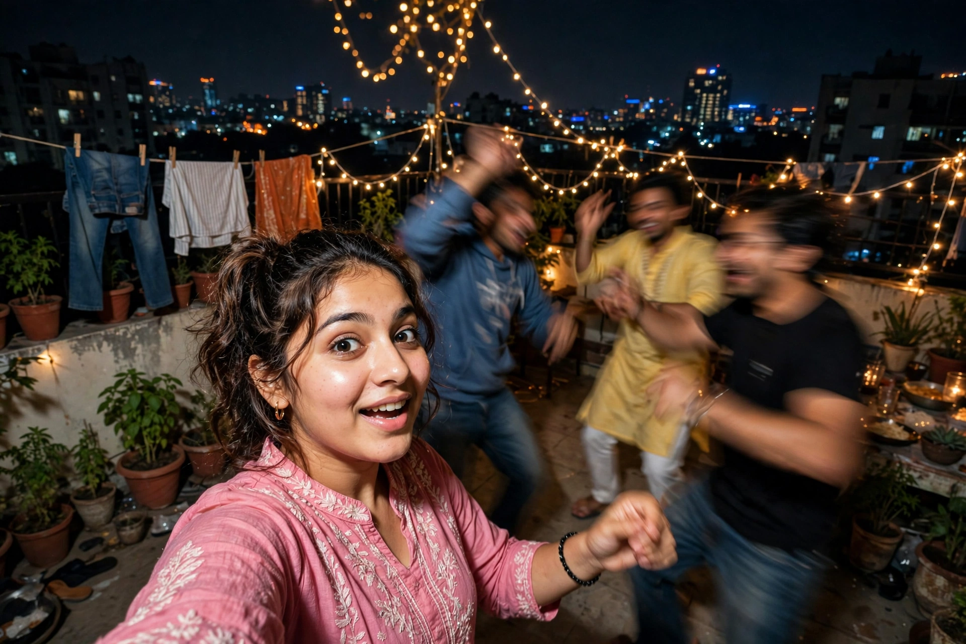 Retro Flash Terrace Party