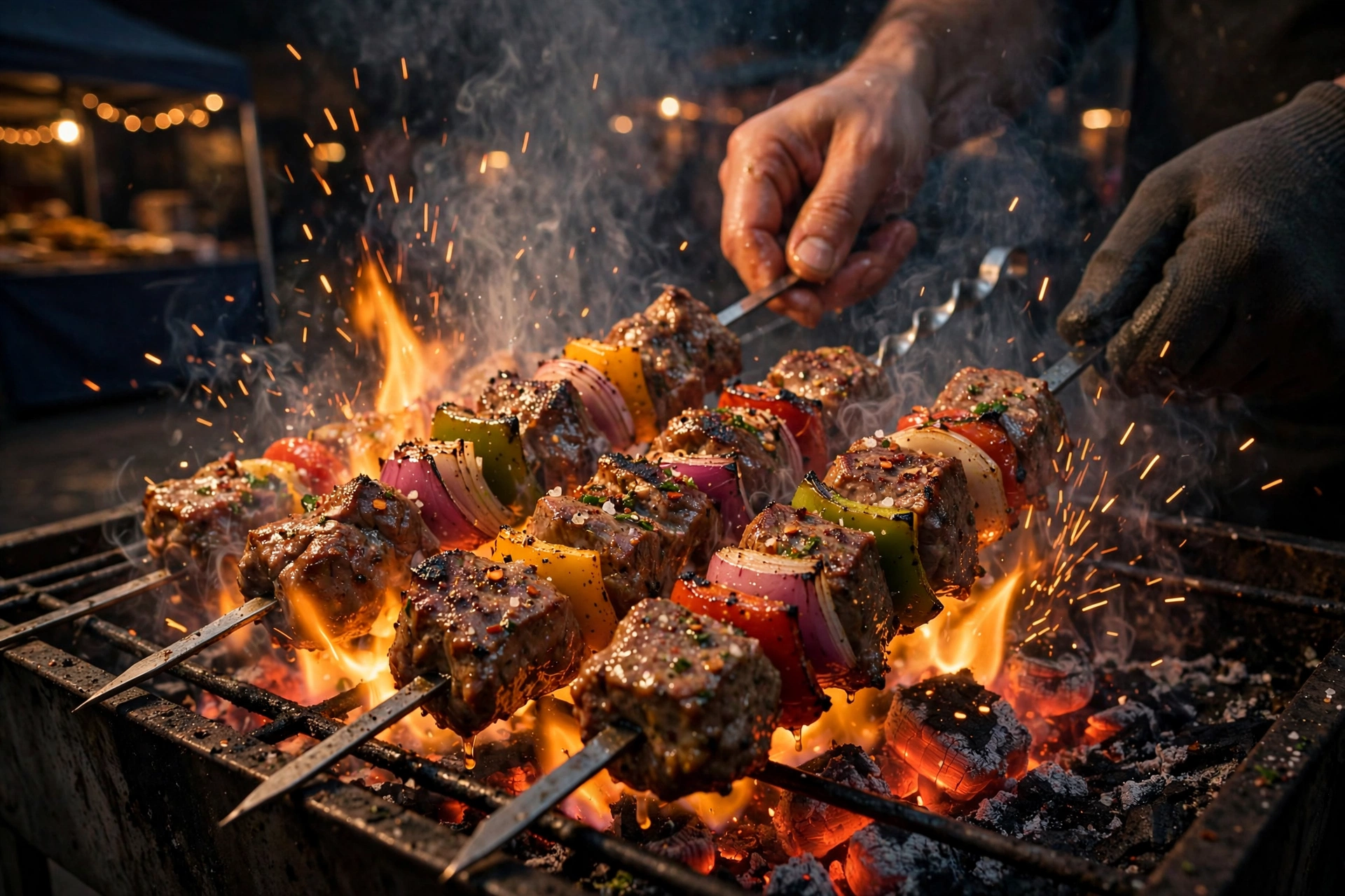 AI Video Street Food Sizzle