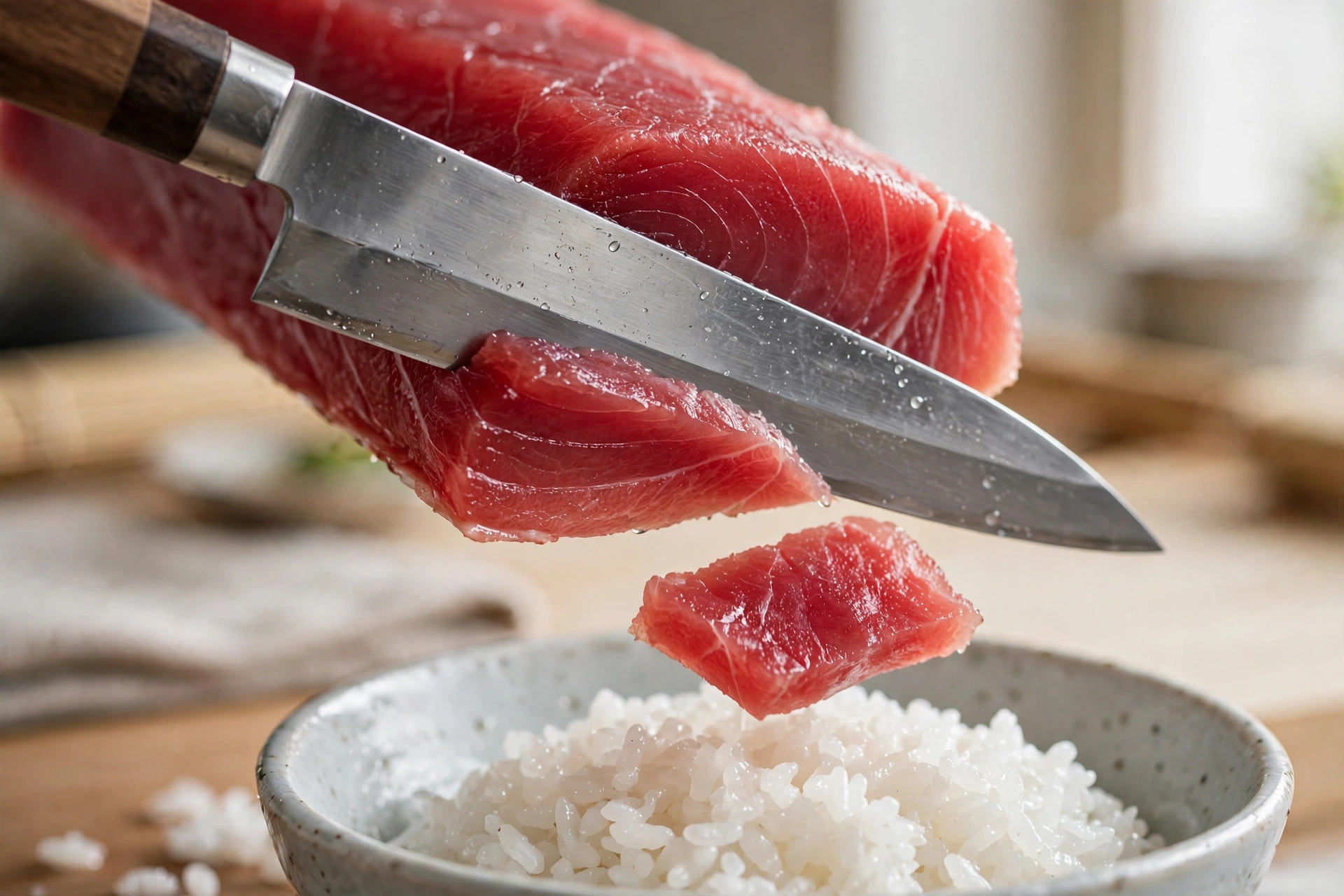 AI Video Sushi Chef Knife