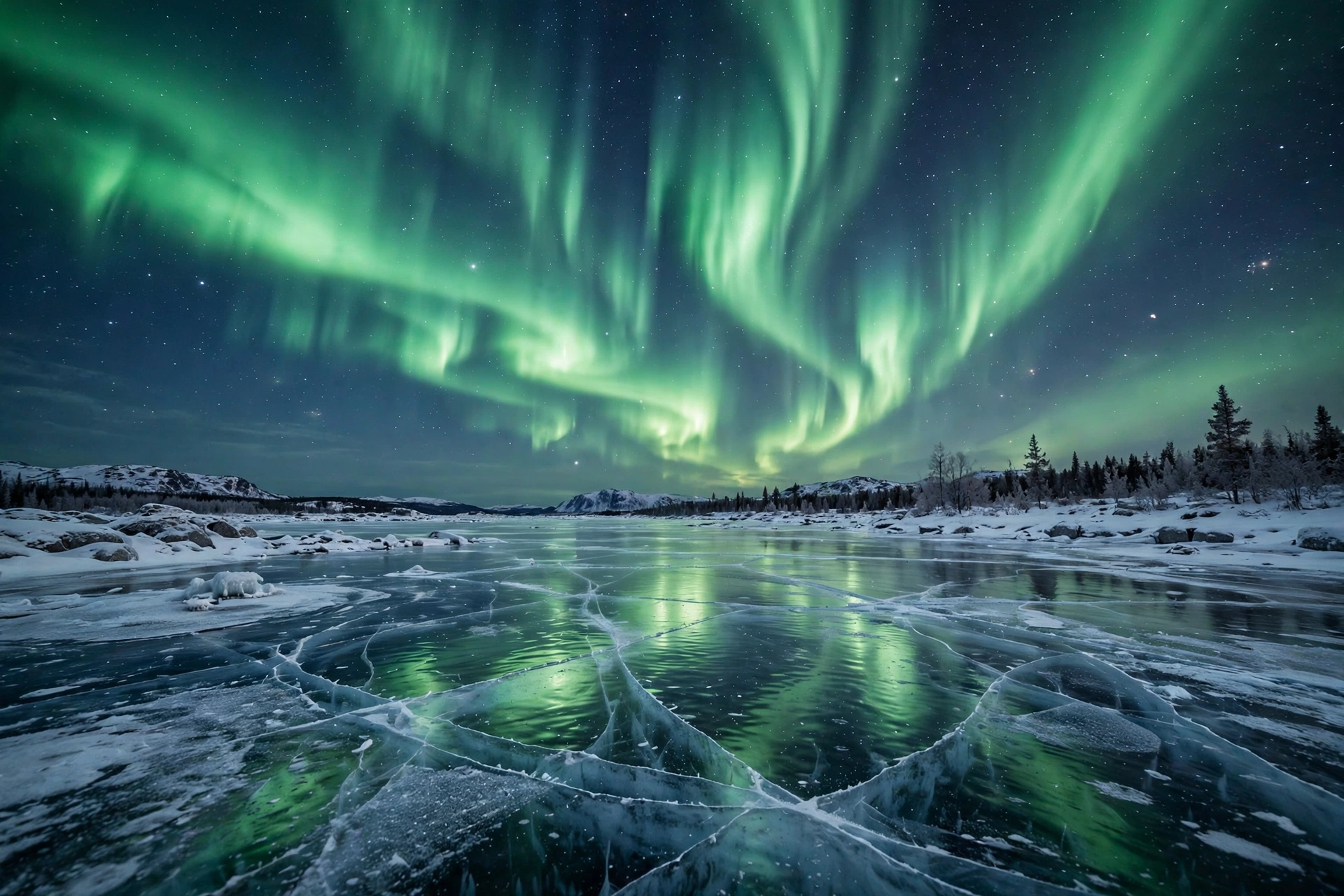 AI Video Northern Lights