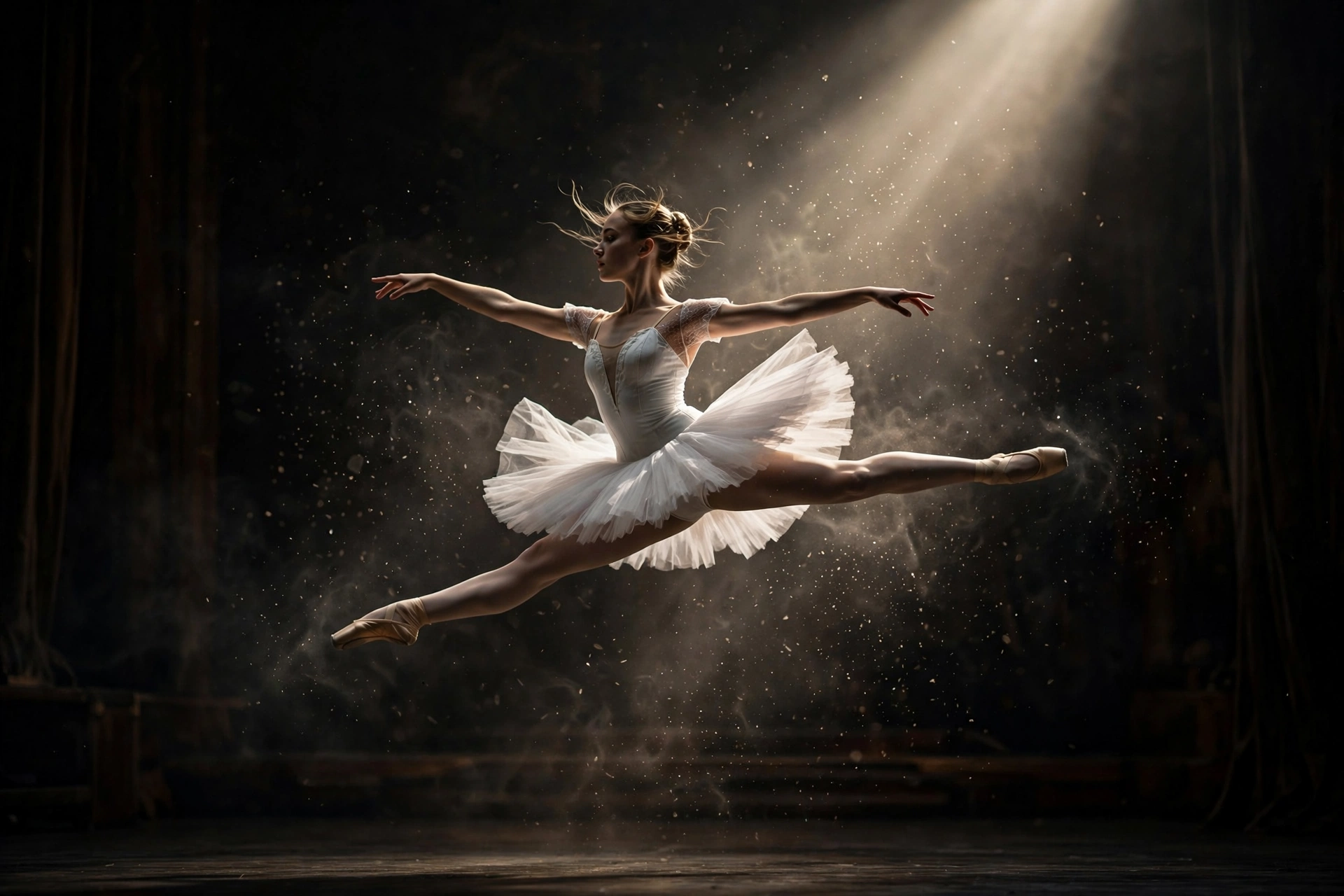 AI Video Ballet Stage Lights