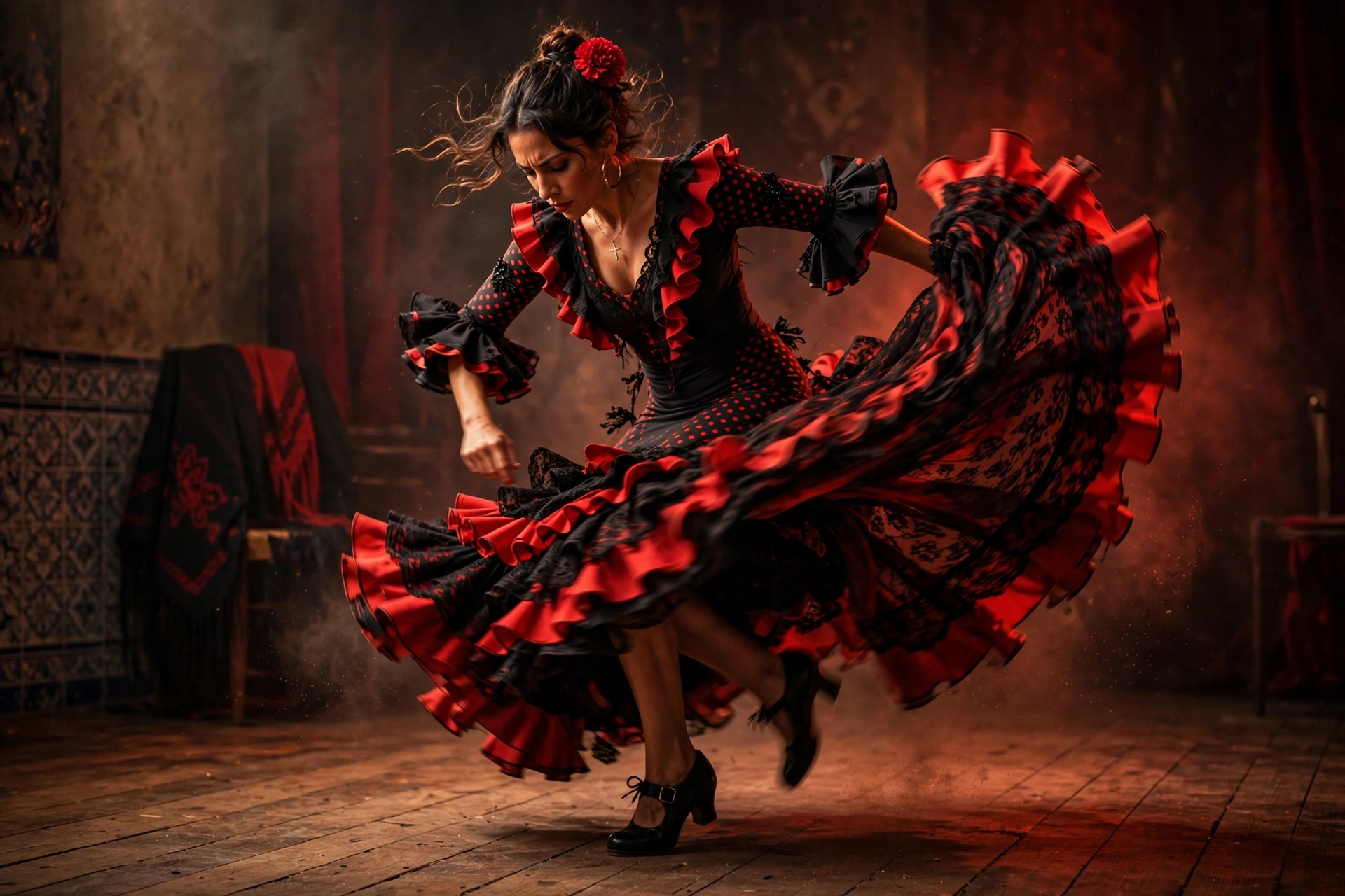 AI Video Flamenco Dancer